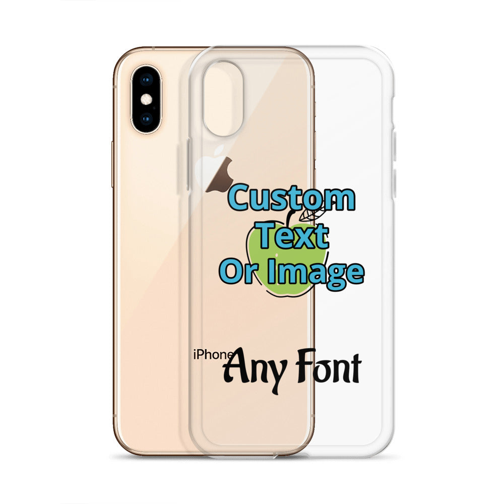 Custom Clear Case for iPhone®