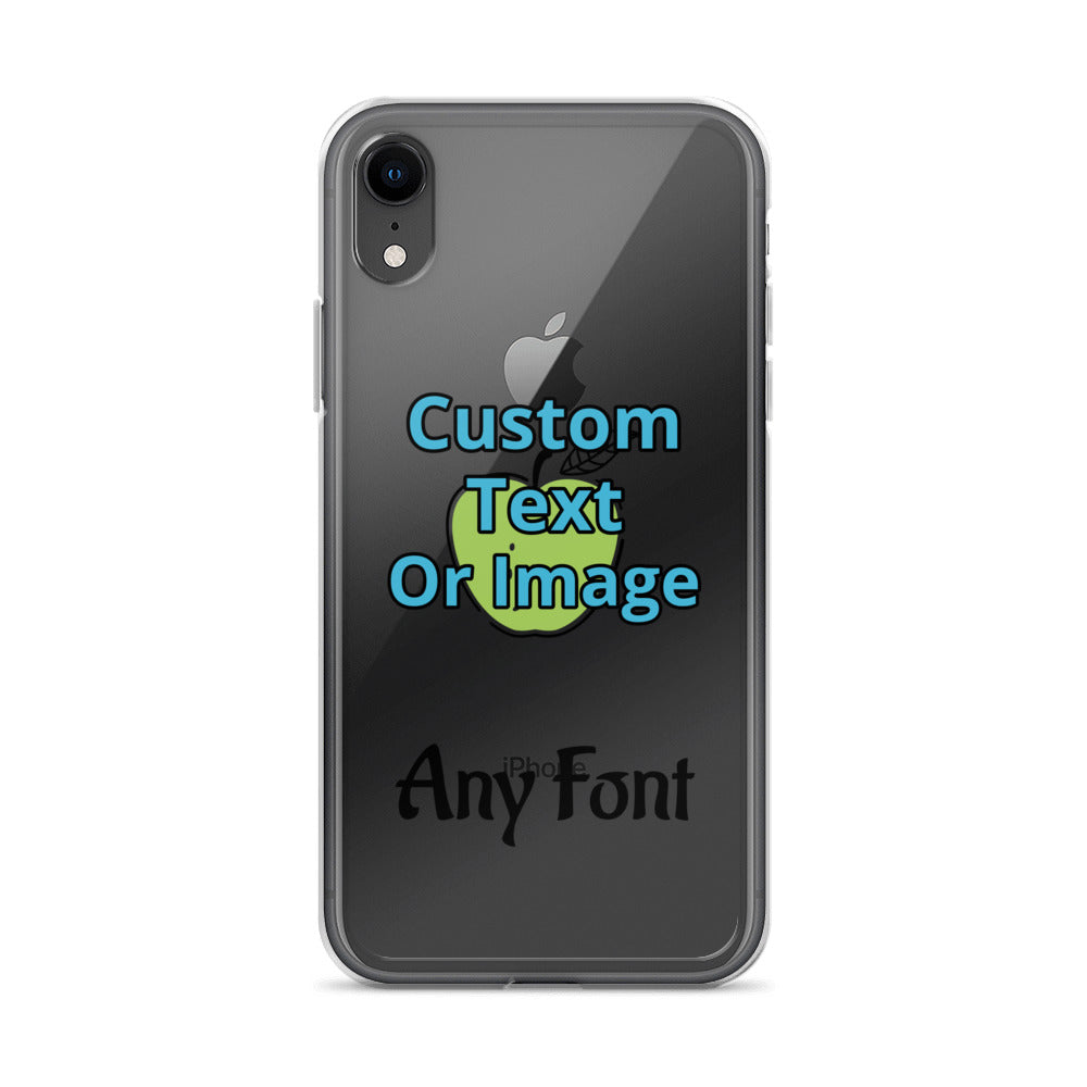 Custom Clear Case for iPhone®