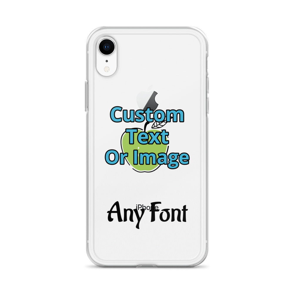 Custom Clear Case for iPhone®