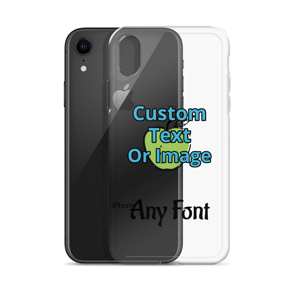 Custom Clear Case for iPhone®