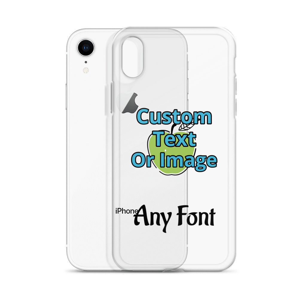 Custom Clear Case for iPhone®