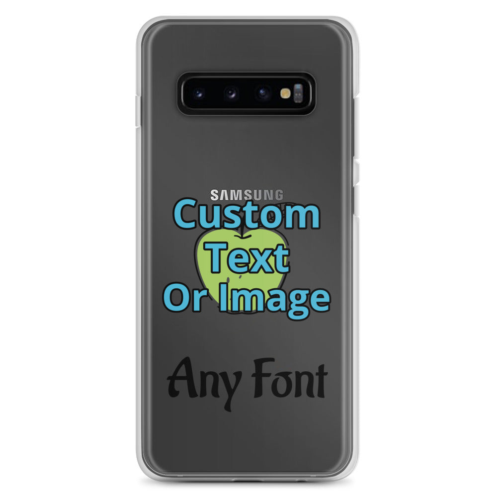 Custom Clear Case for Samsung®