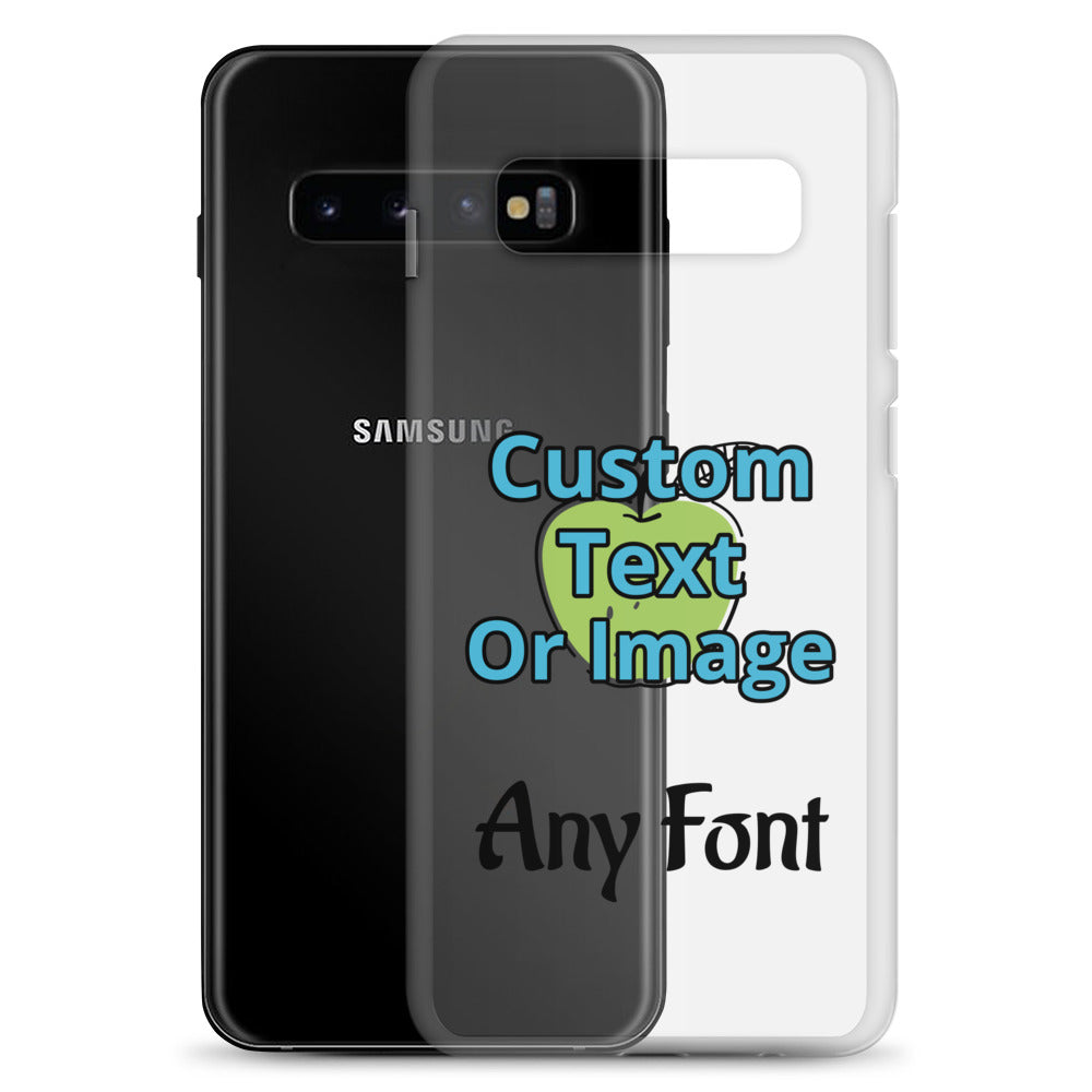 Custom Clear Case for Samsung®