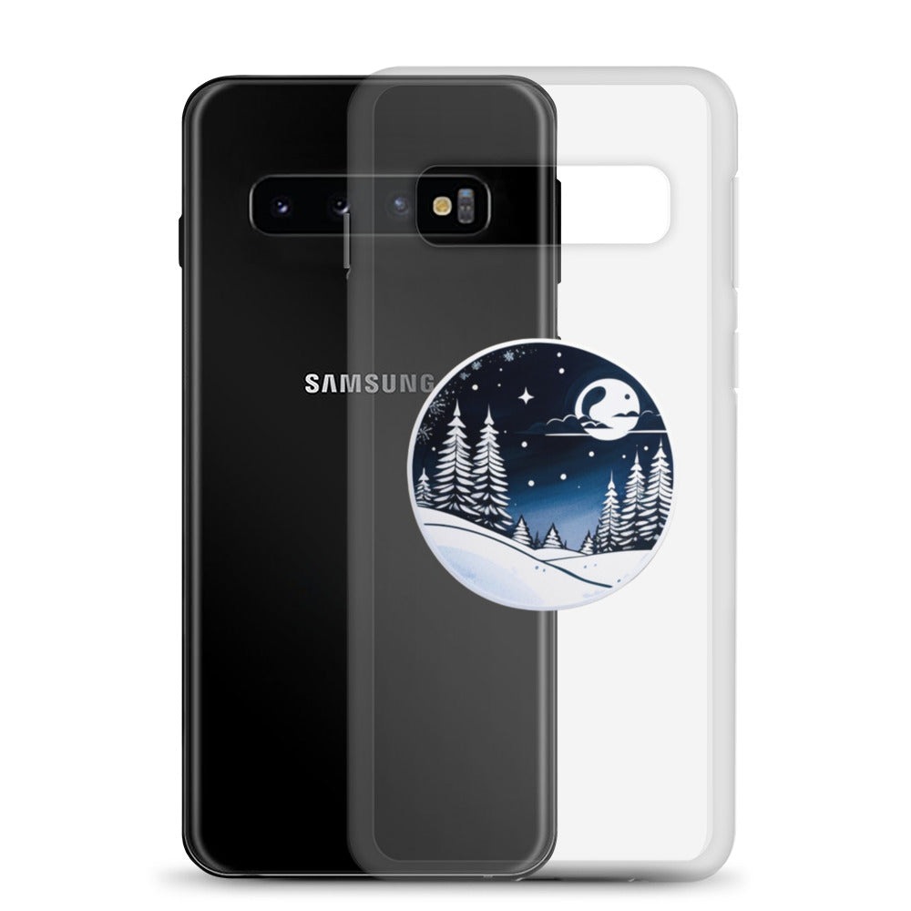 Winter Moon Clear Case for Samsung®