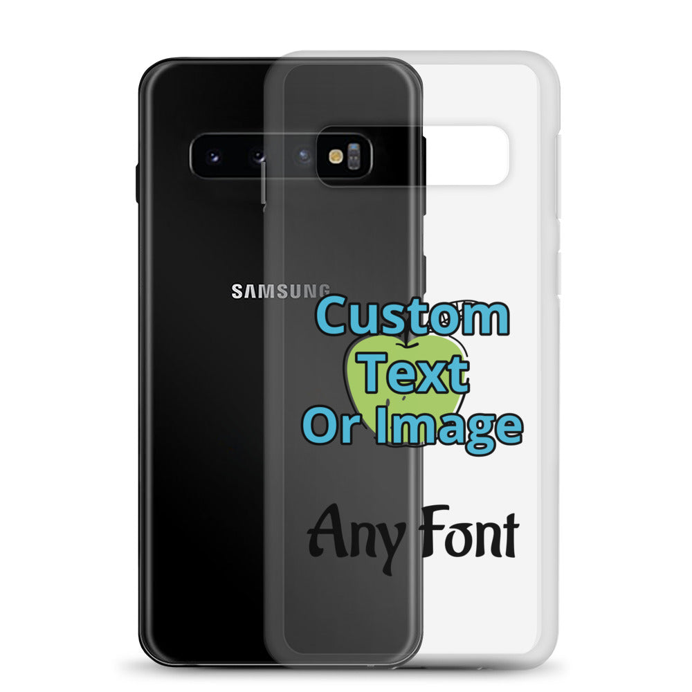 Custom Clear Case for Samsung®