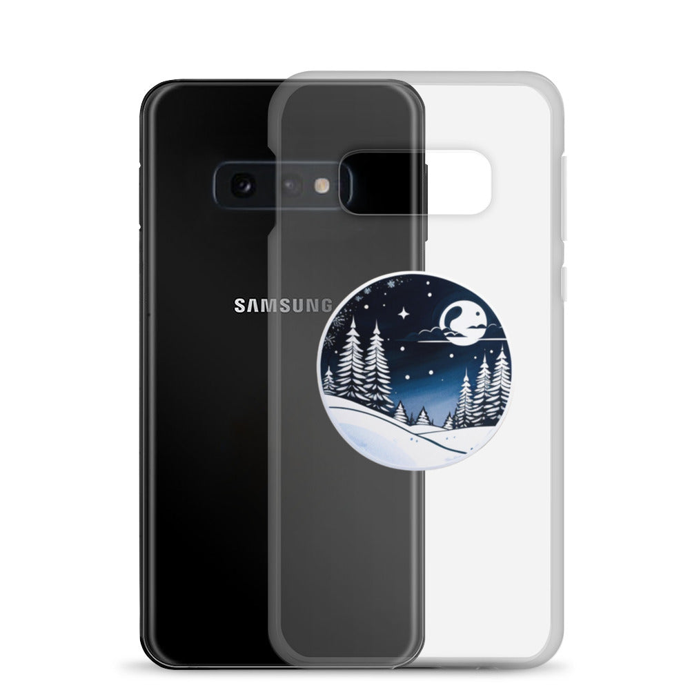 Winter Moon Clear Case for Samsung®