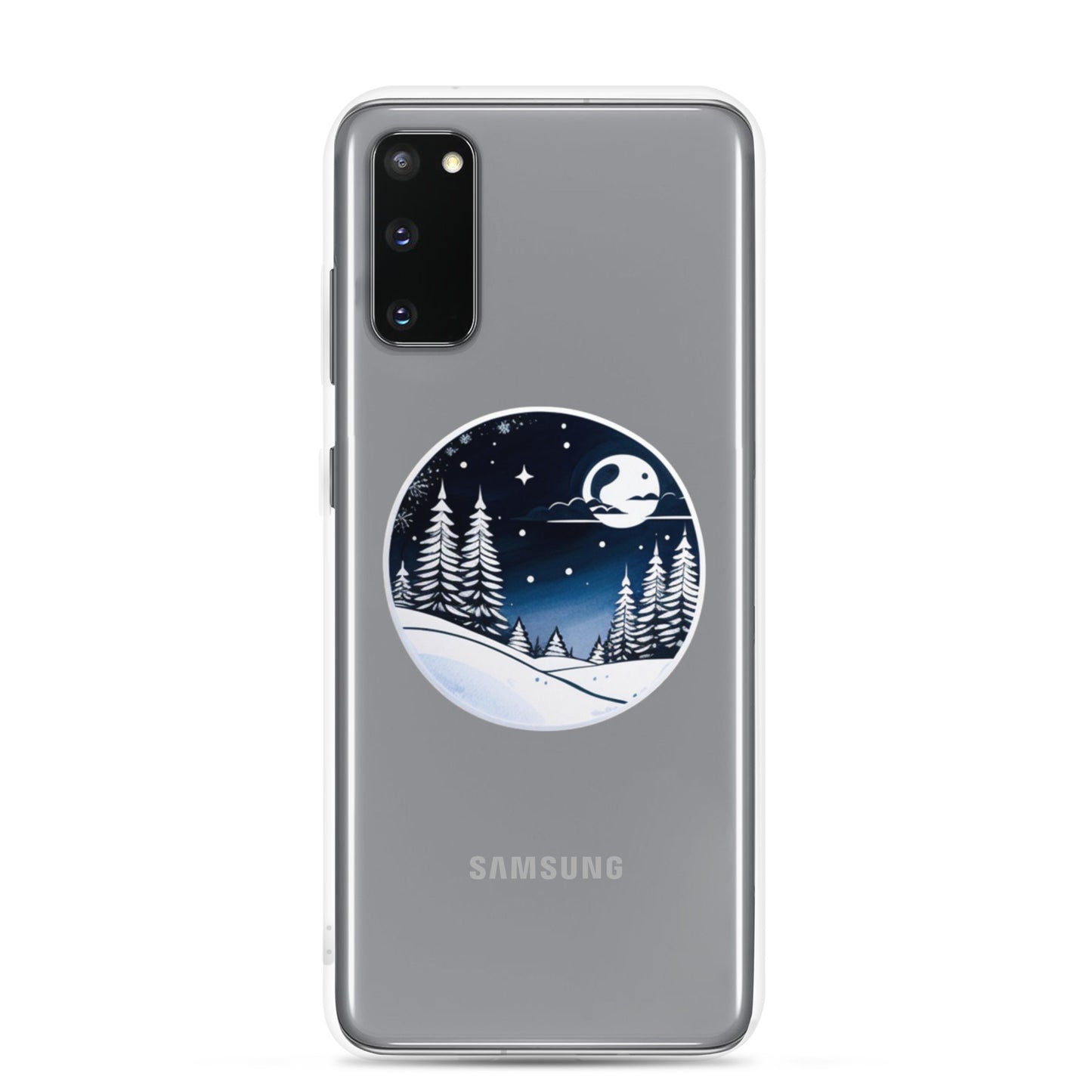 Winter Moon Clear Case for Samsung®