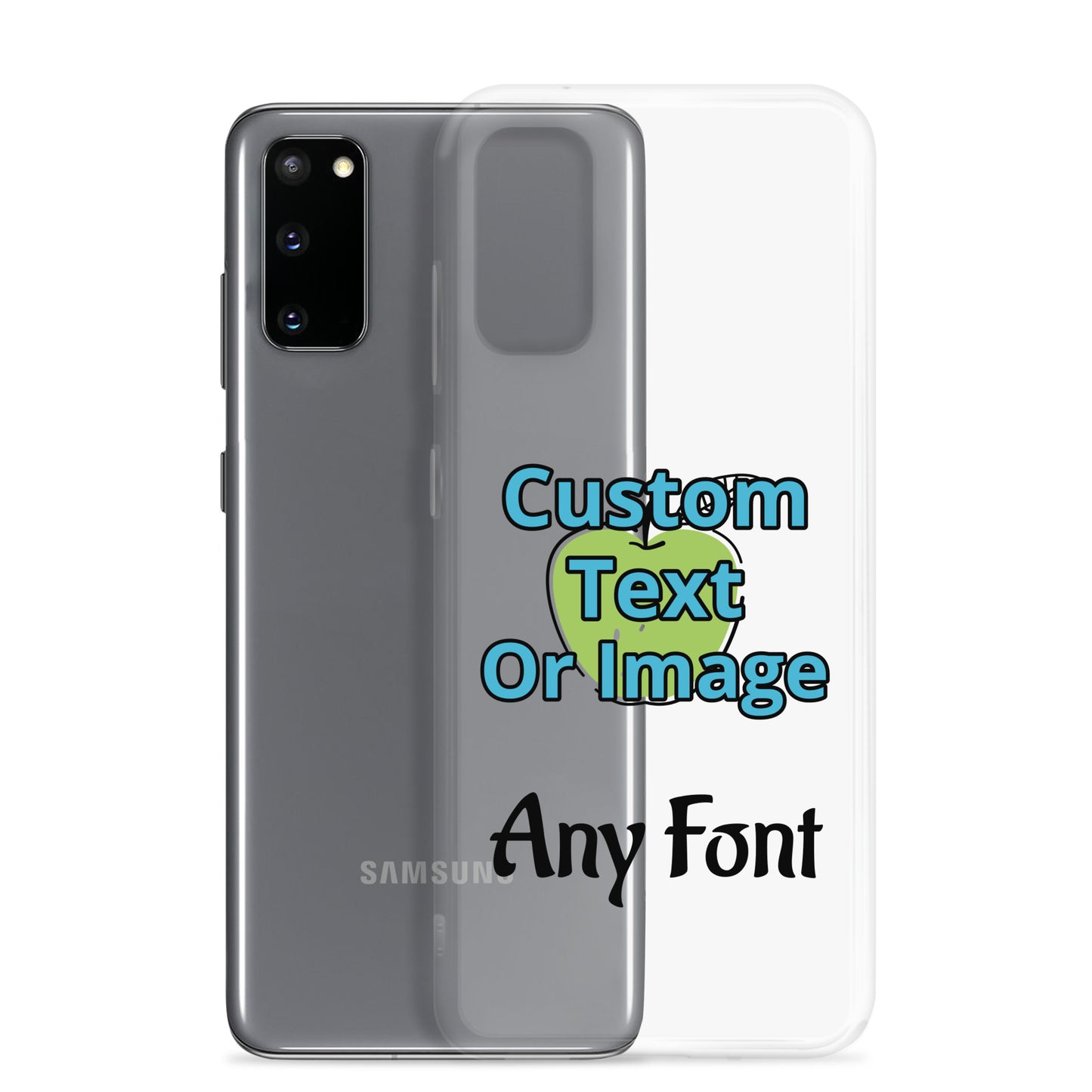 Custom Clear Case for Samsung®