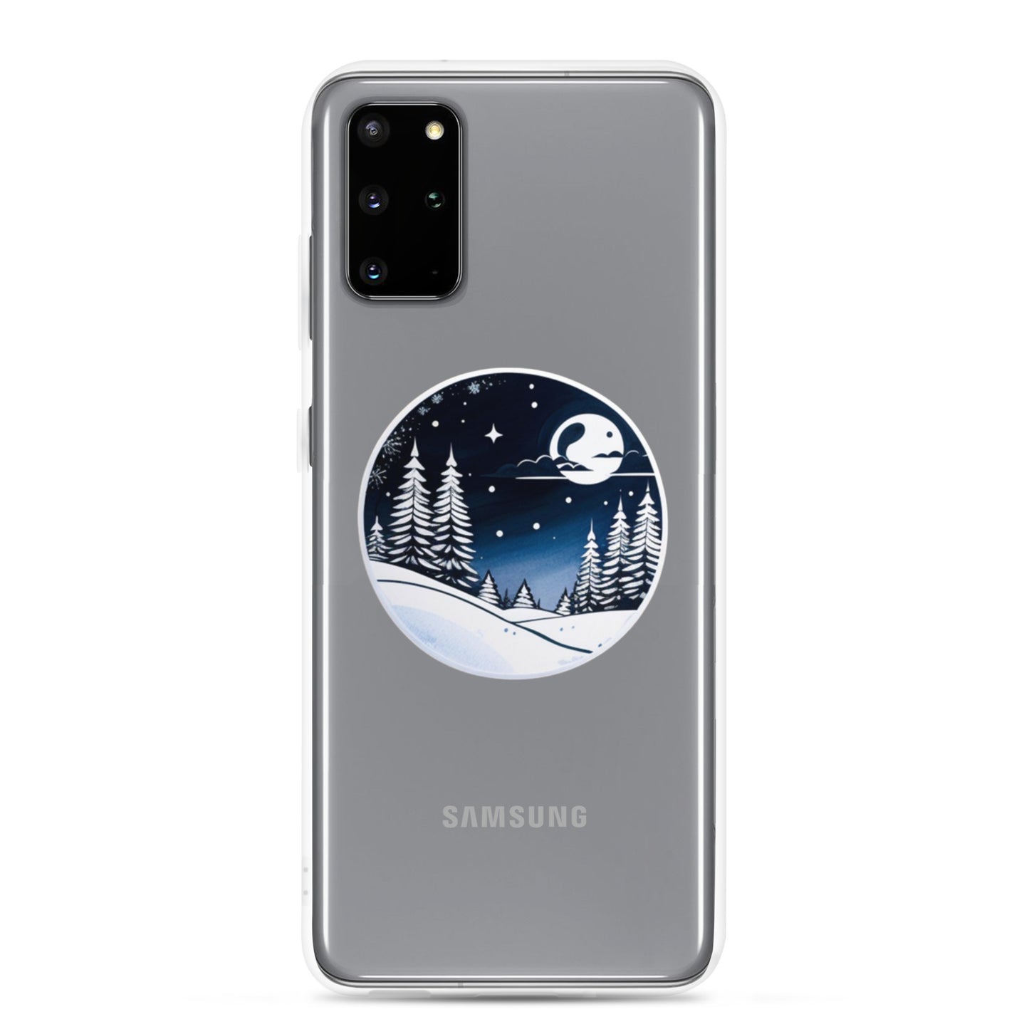 Winter Moon Clear Case for Samsung®