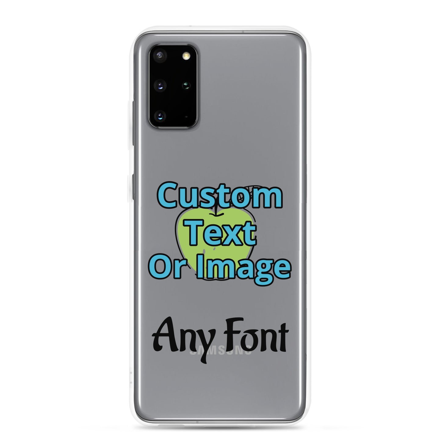 Custom Clear Case for Samsung®