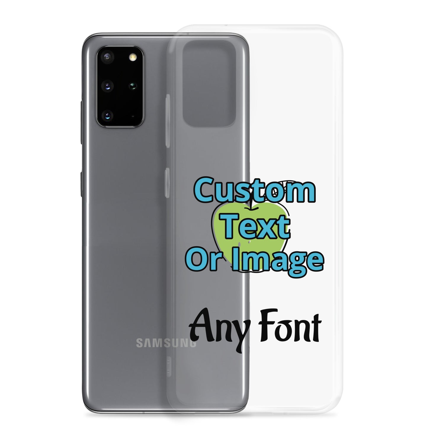 Custom Clear Case for Samsung®