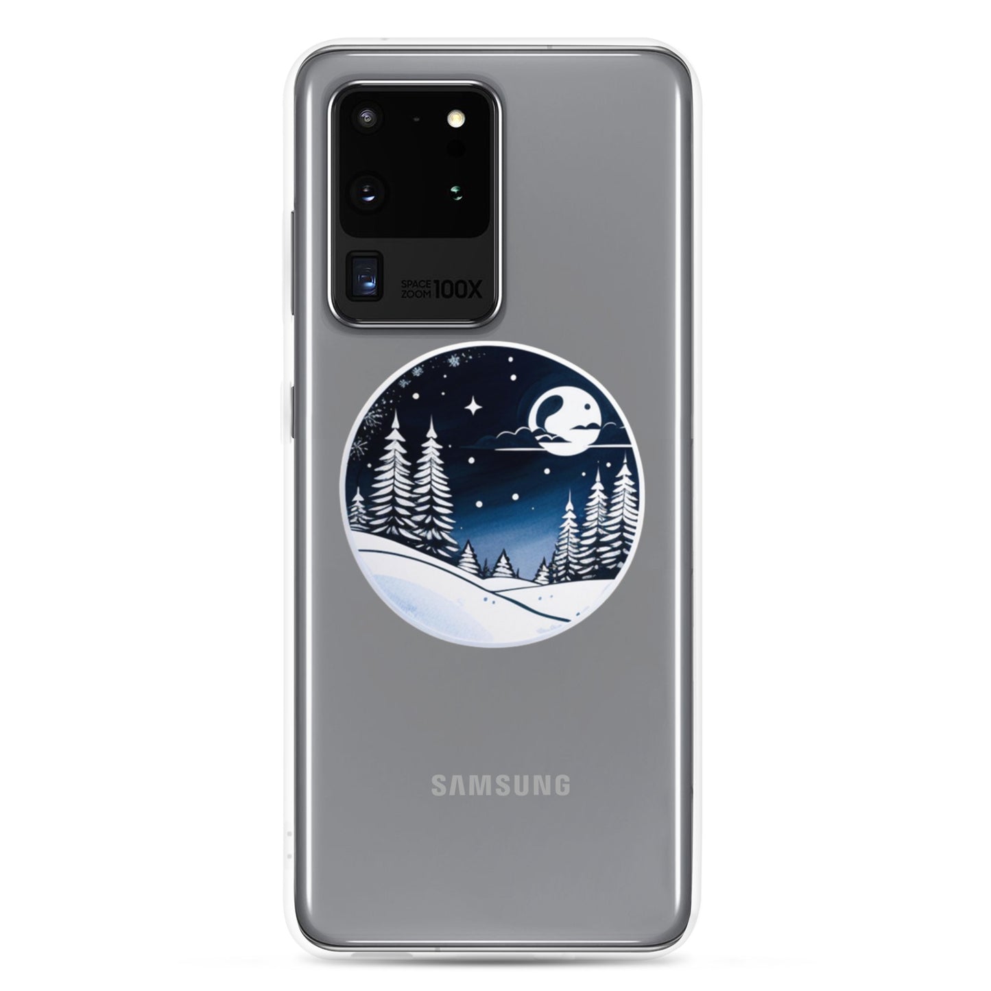 Winter Moon Clear Case for Samsung®