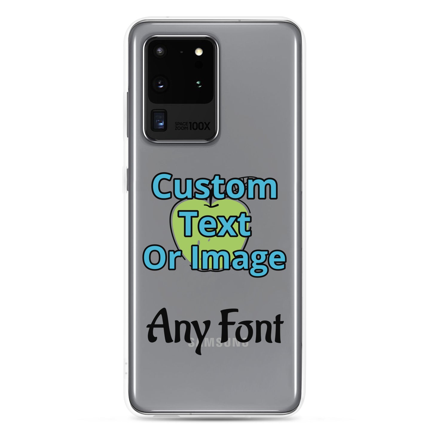 Custom Clear Case for Samsung®