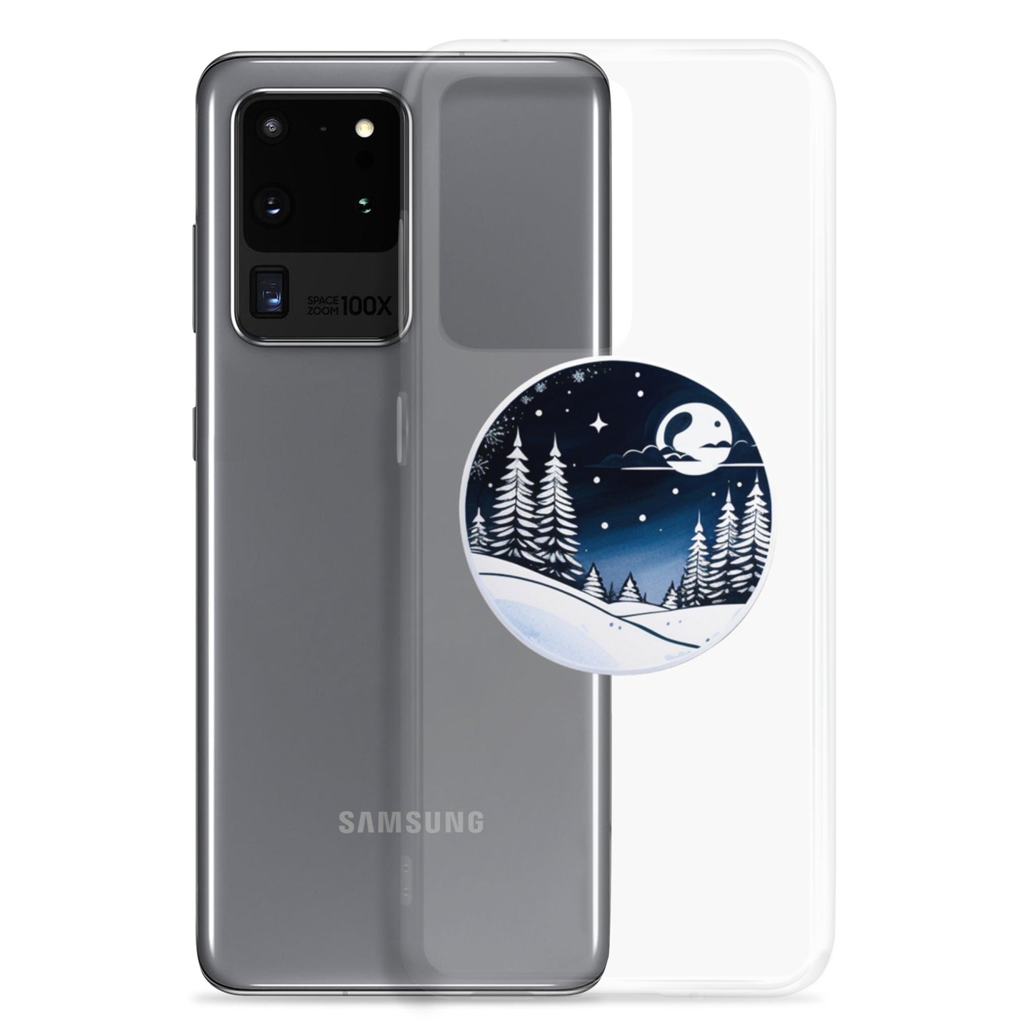 Winter Moon Clear Case for Samsung®