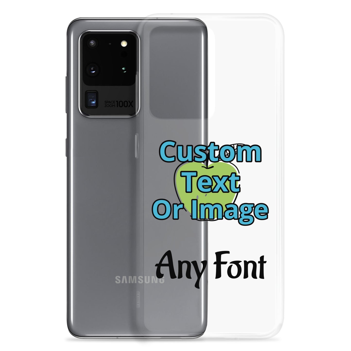 Custom Clear Case for Samsung®