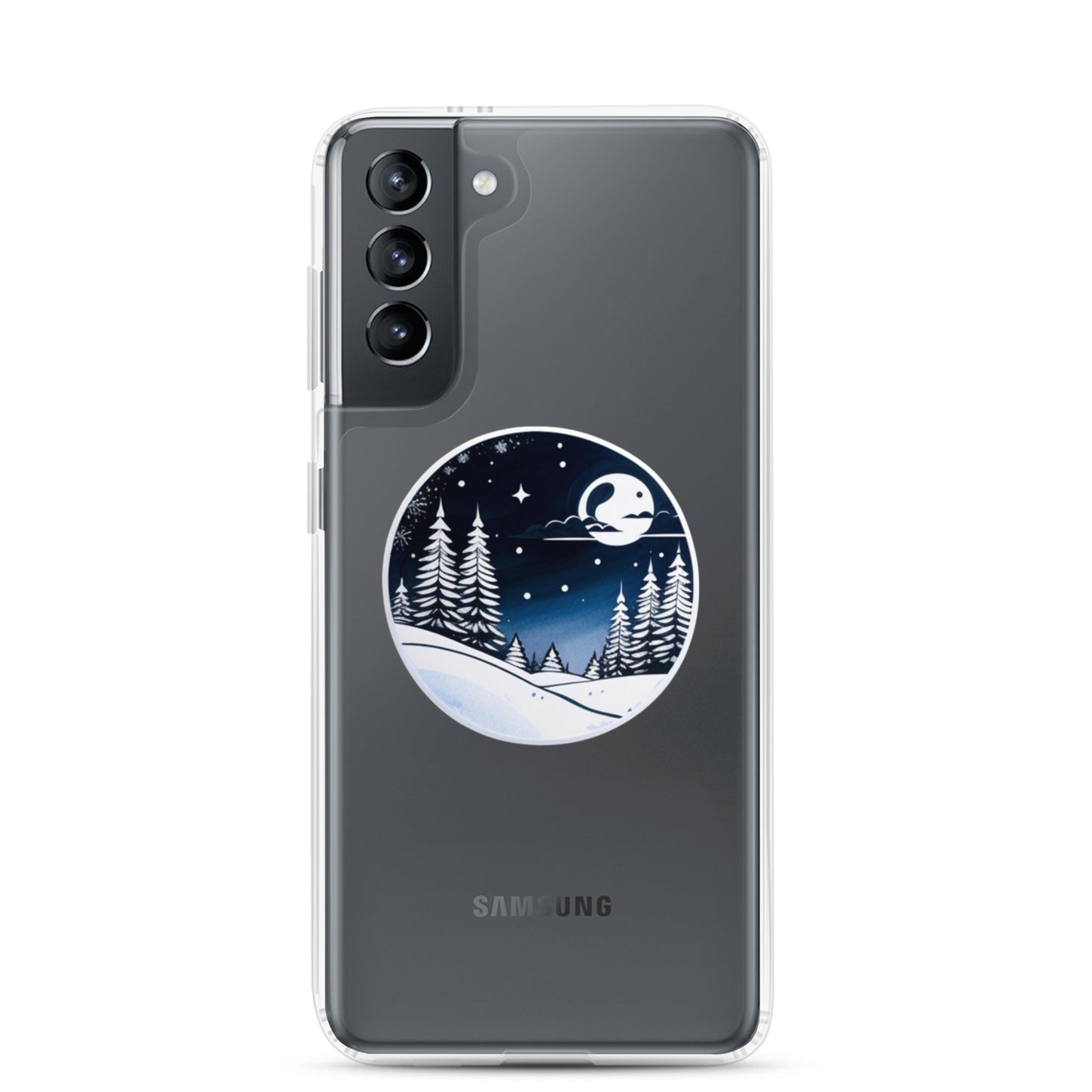 Winter Moon Clear Case for Samsung®