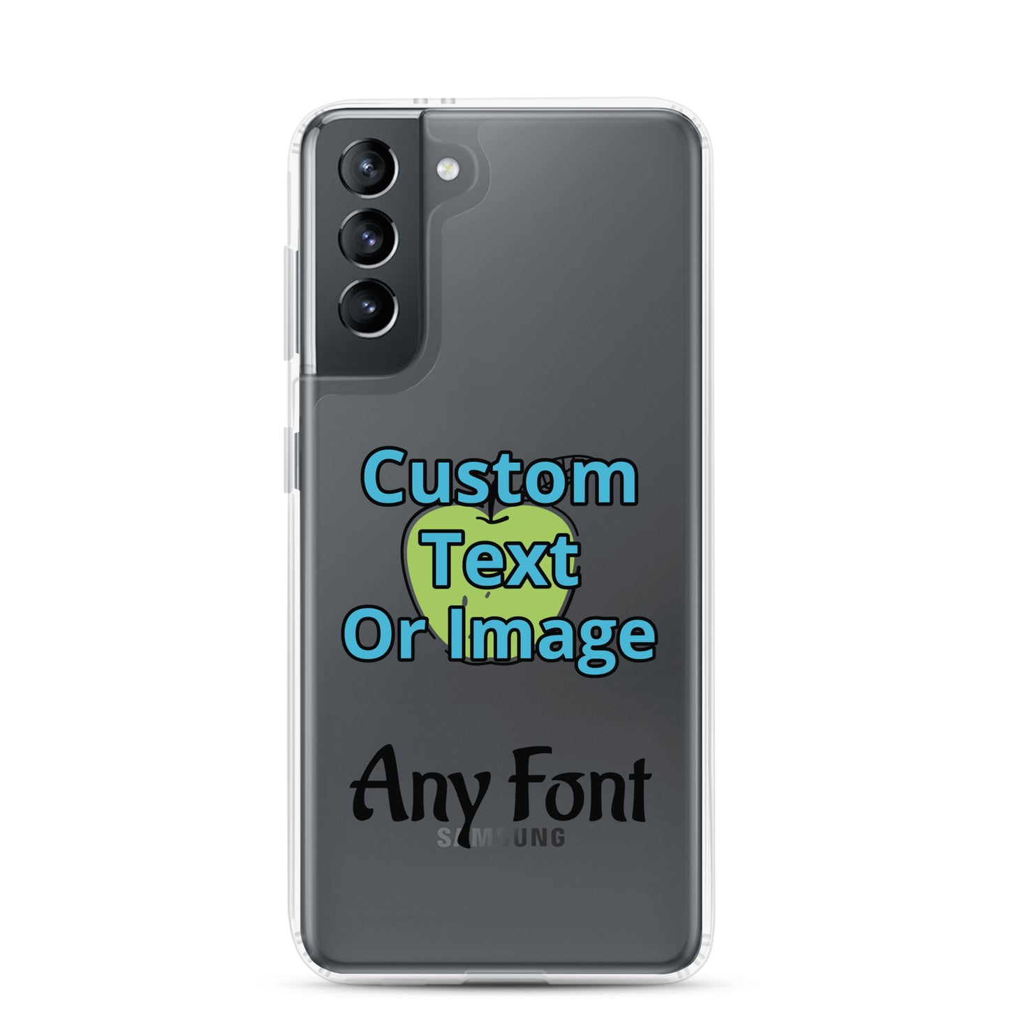 Custom Clear Case for Samsung®