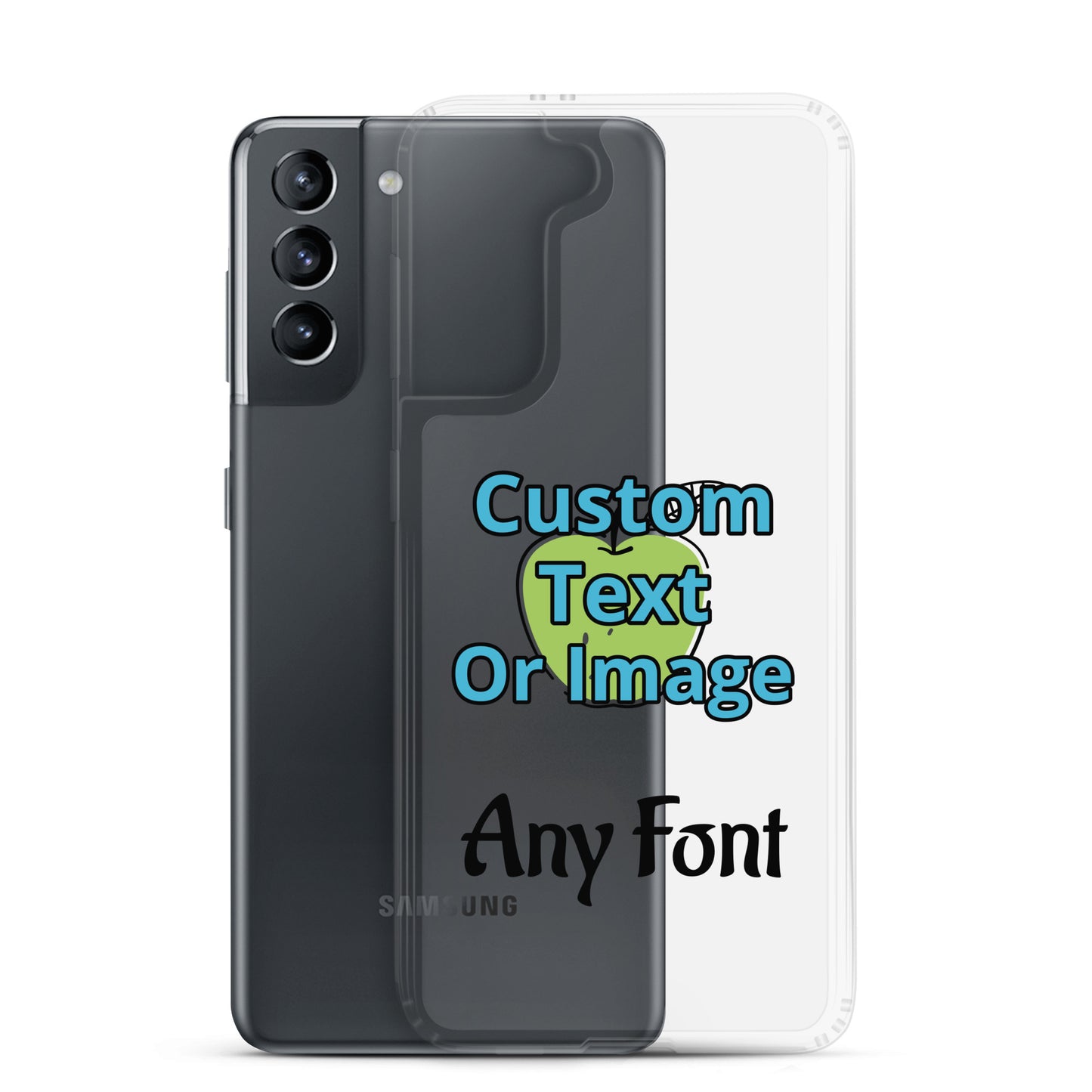 Custom Clear Case for Samsung®