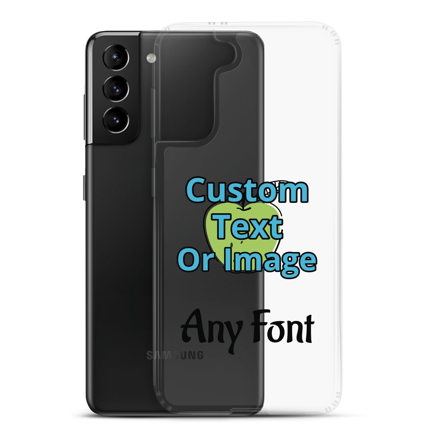 Custom Clear Case for Samsung®