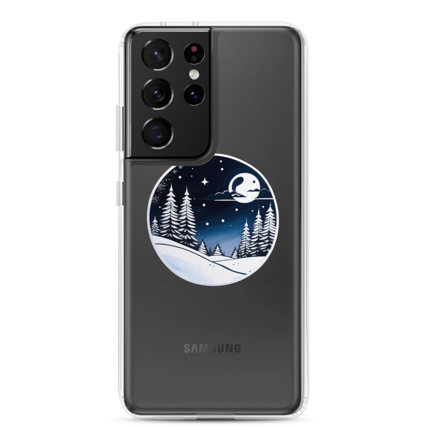 Winter Moon Clear Case for Samsung®