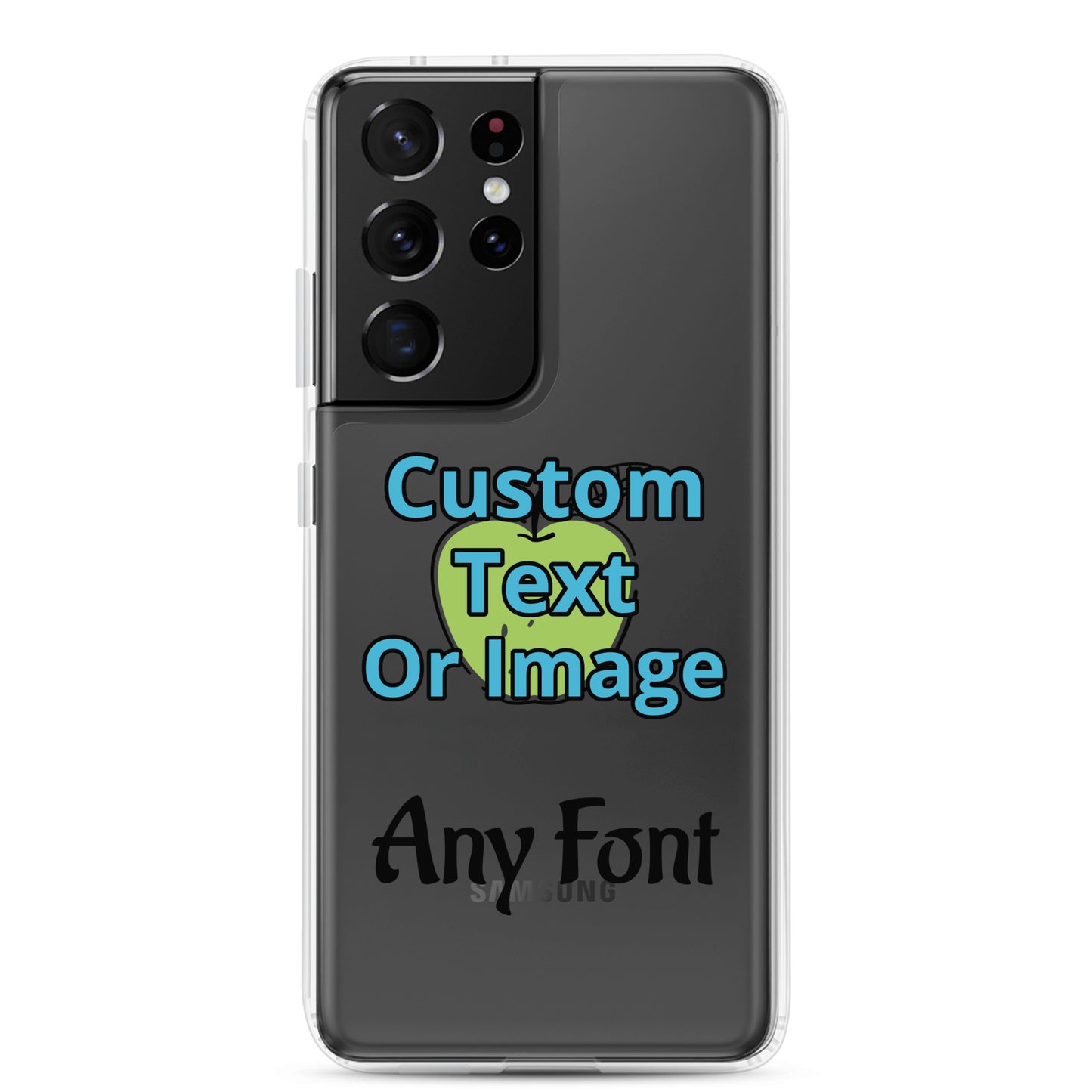 Custom Clear Case for Samsung®