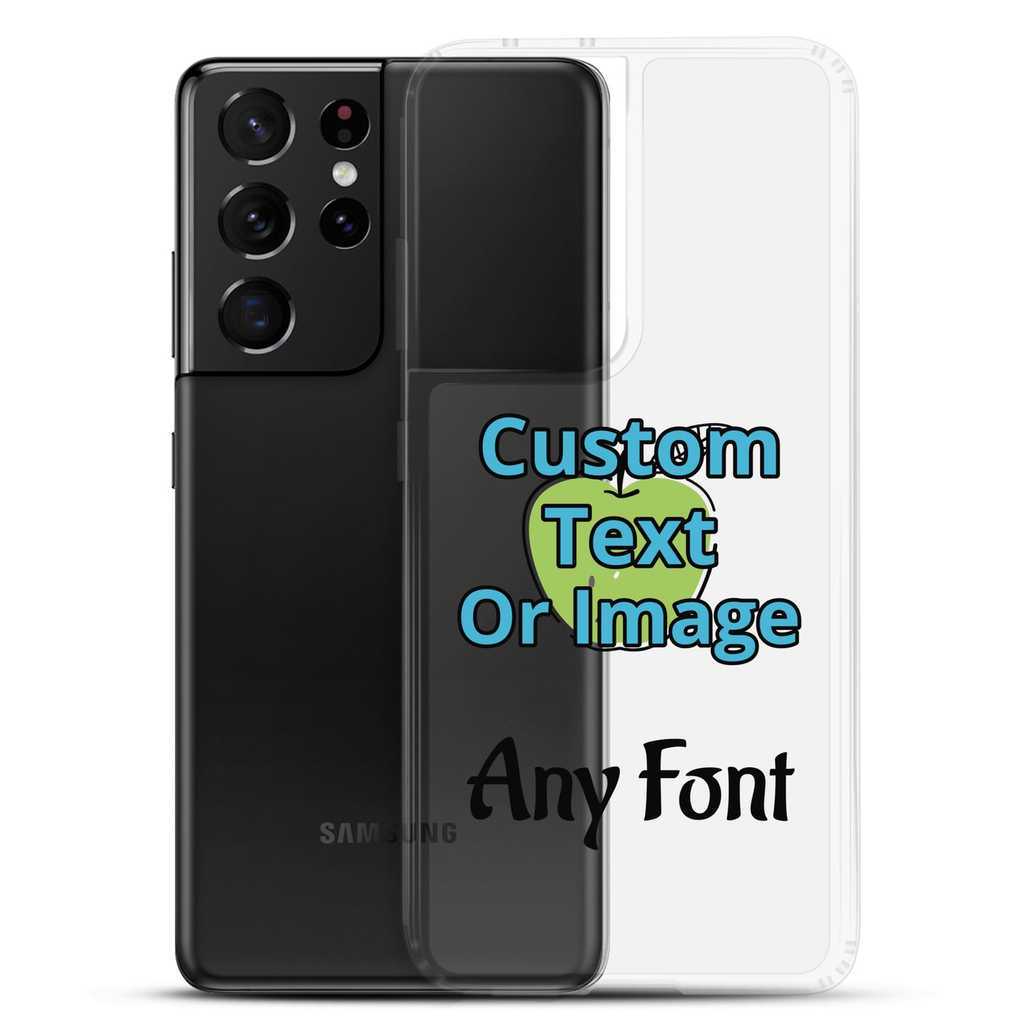 Custom Clear Case for Samsung®