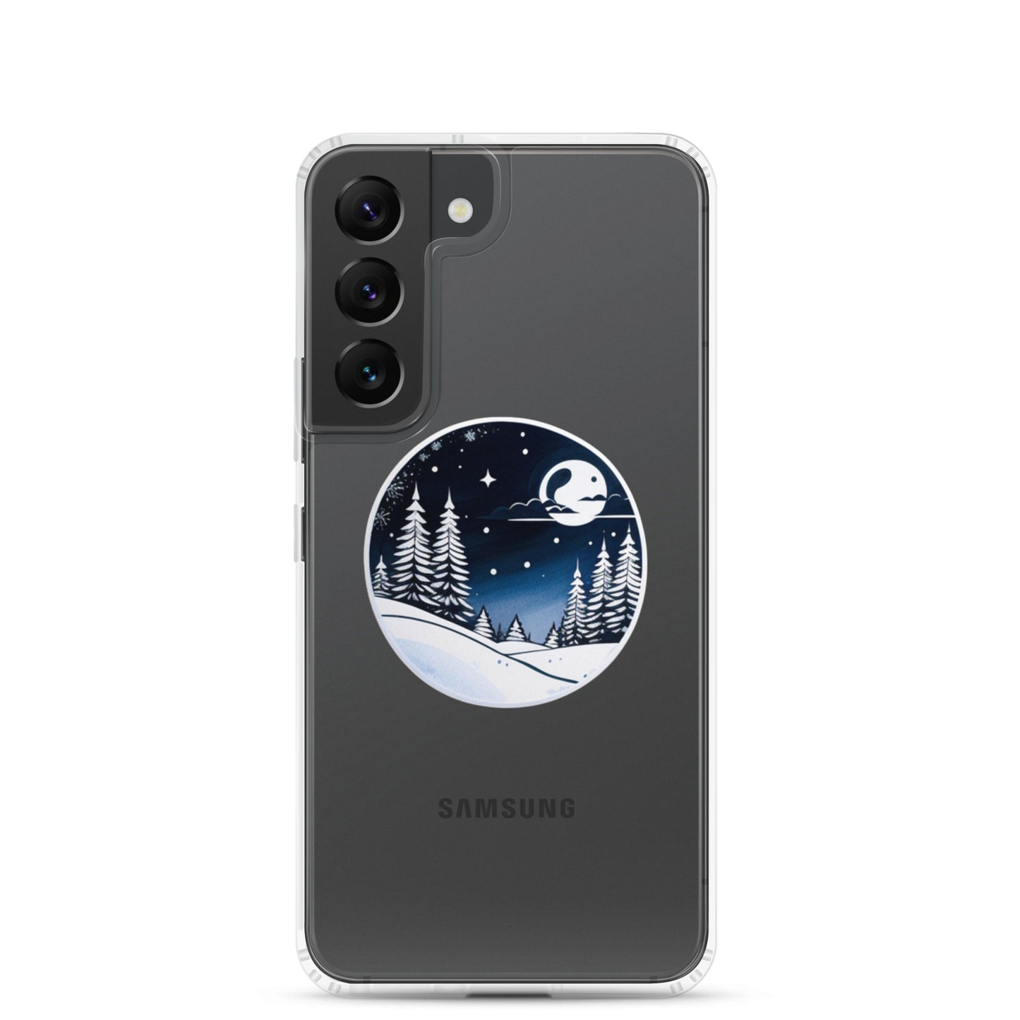 Winter Moon Clear Case for Samsung®