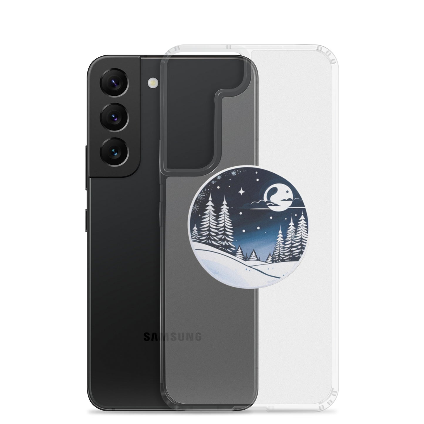 Winter Moon Clear Case for Samsung®