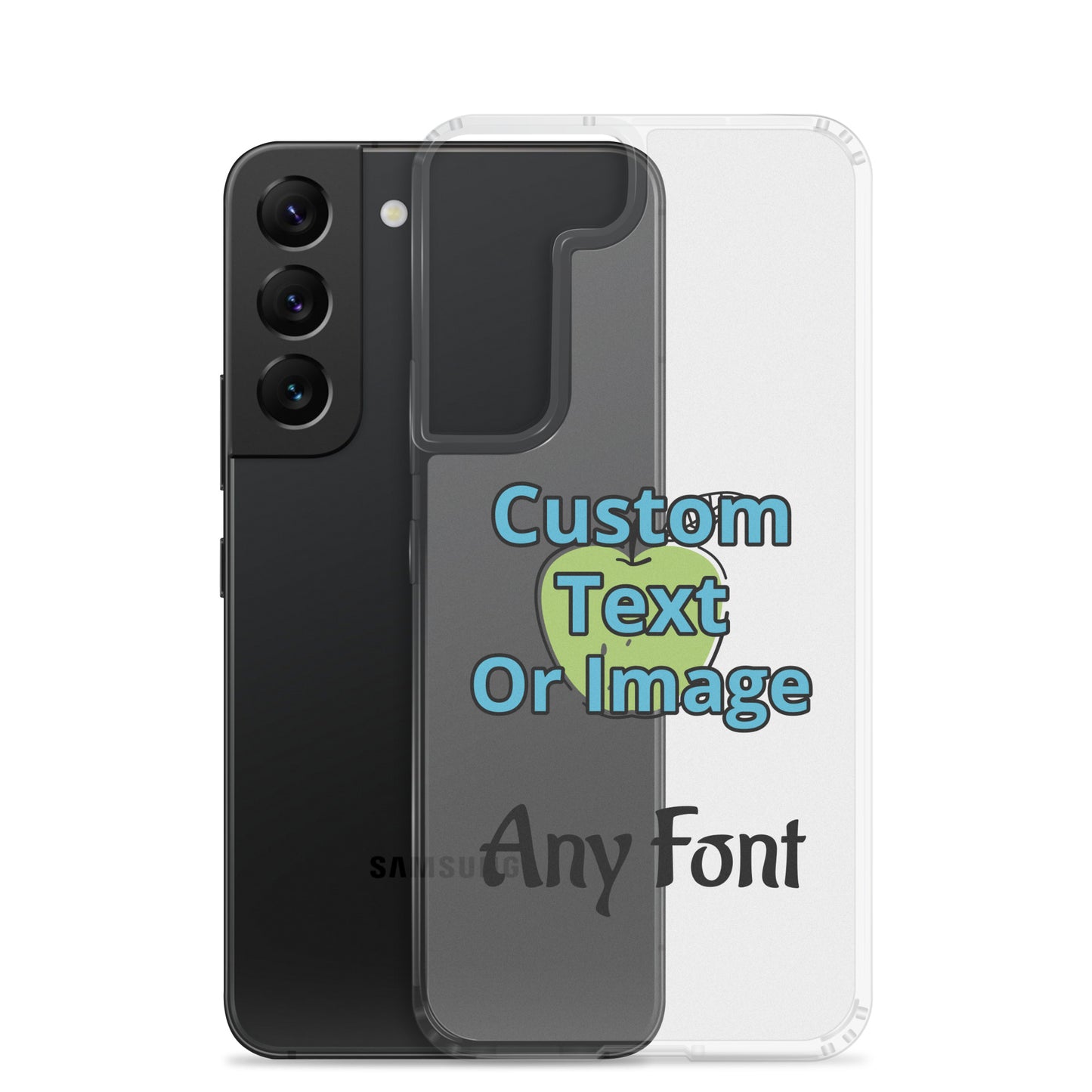 Custom Clear Case for Samsung®