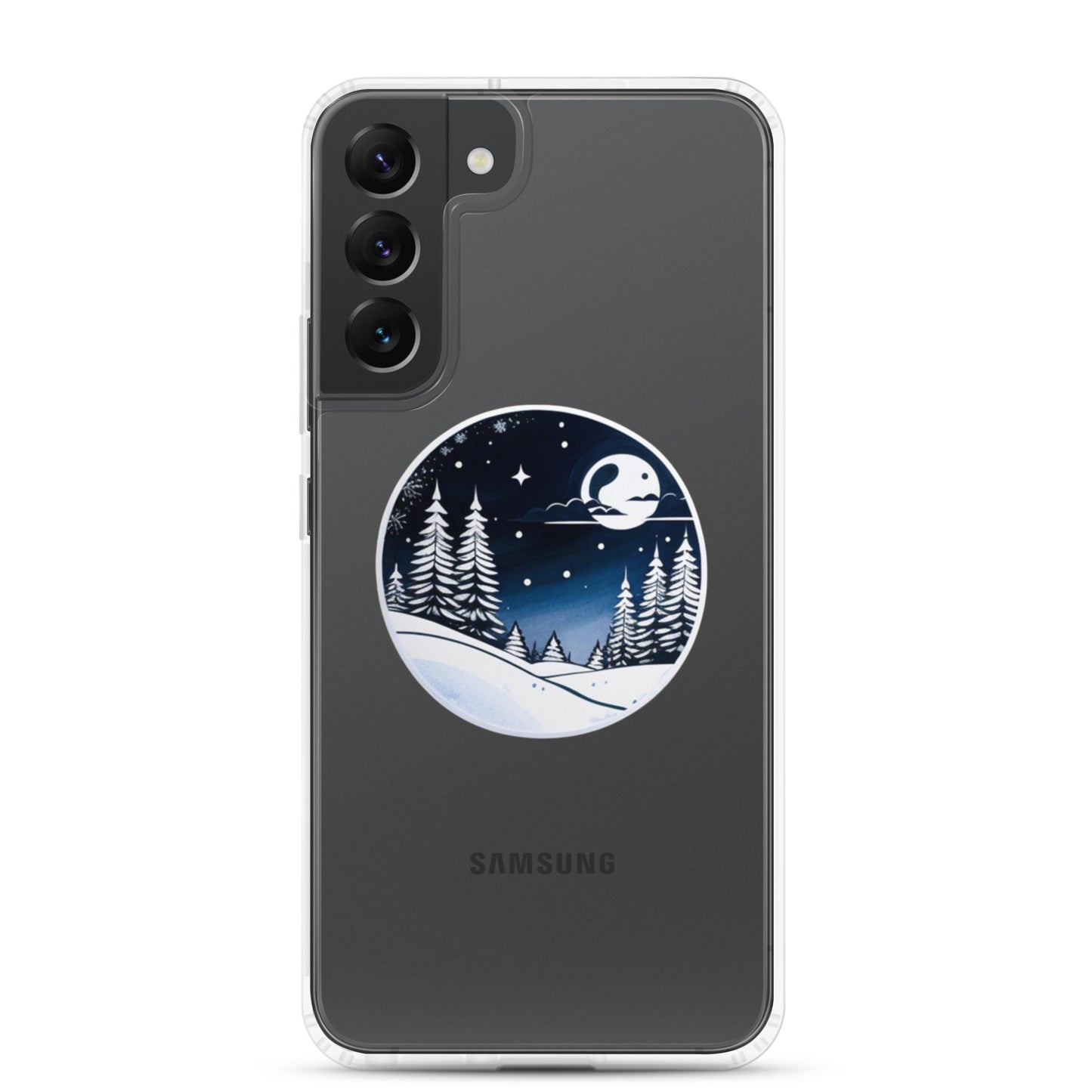 Winter Moon Clear Case for Samsung®