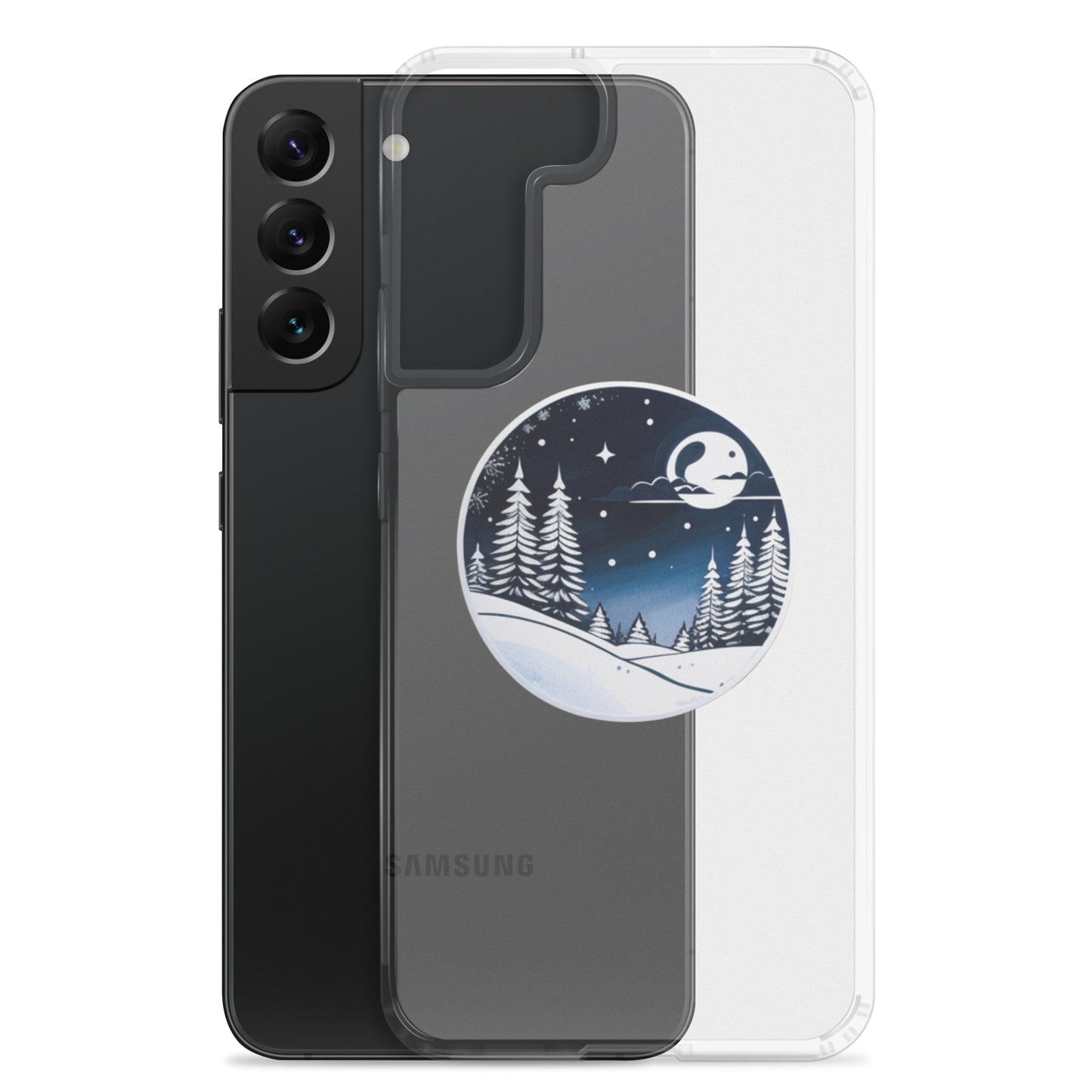 Winter Moon Clear Case for Samsung®