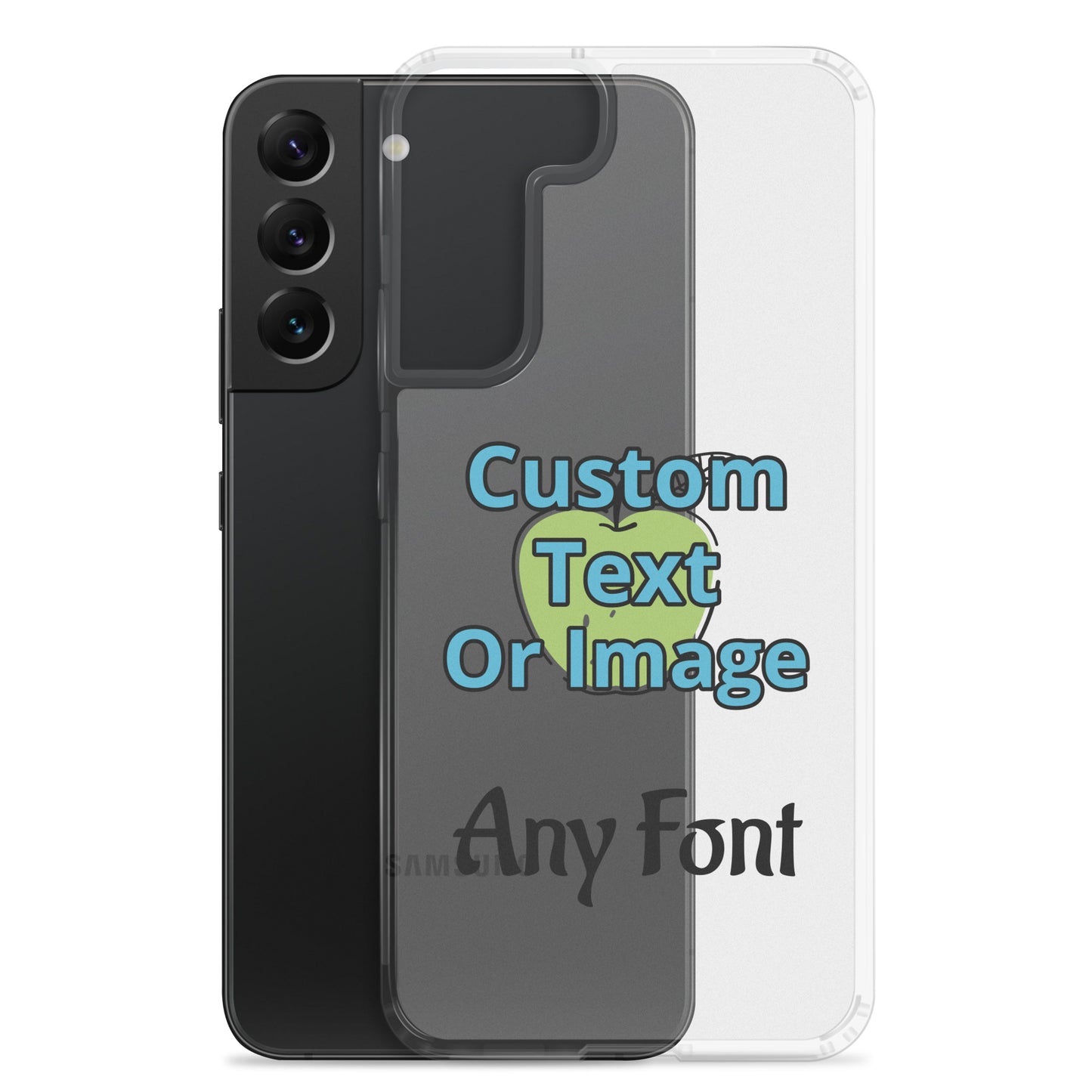 Custom Clear Case for Samsung®