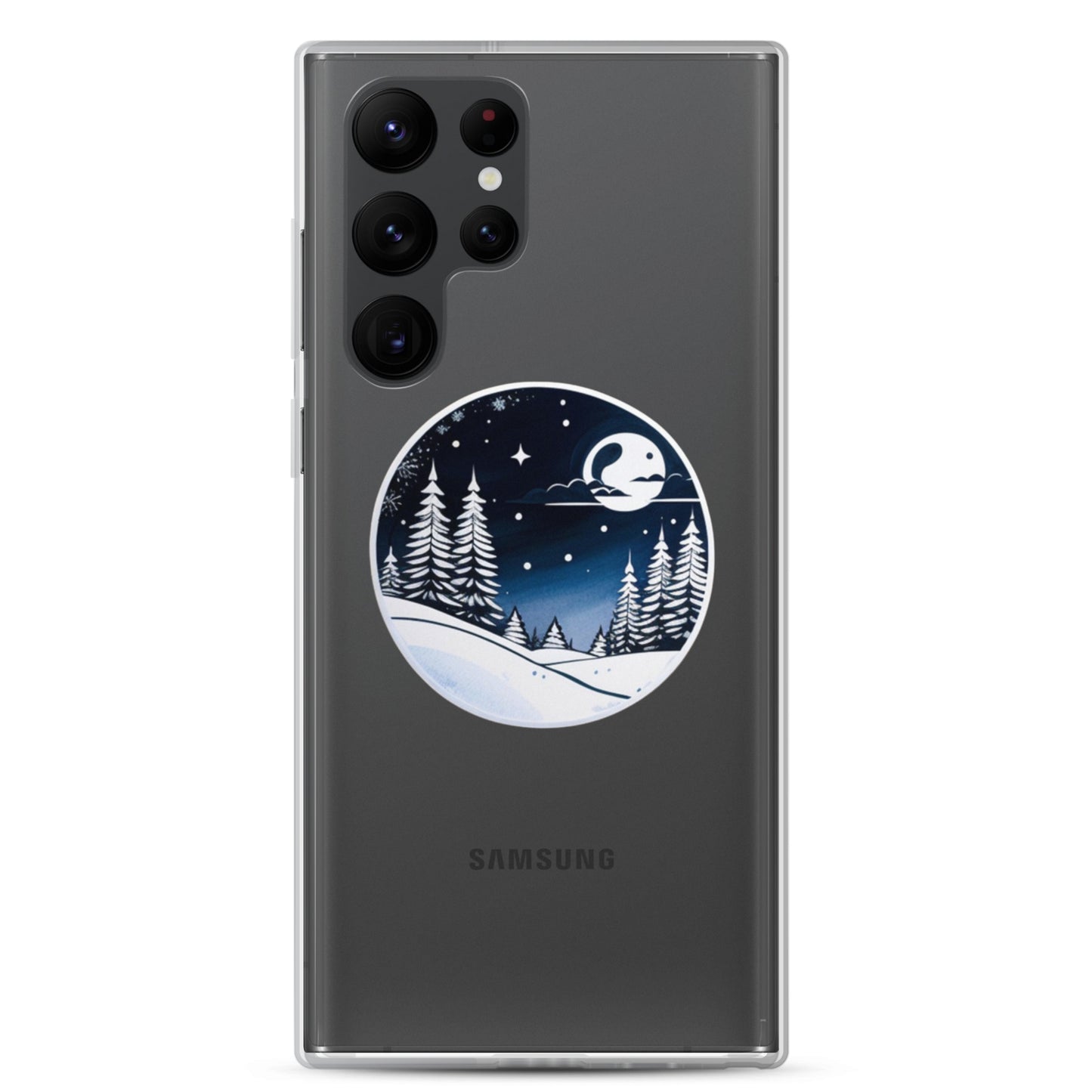 Winter Moon Clear Case for Samsung®