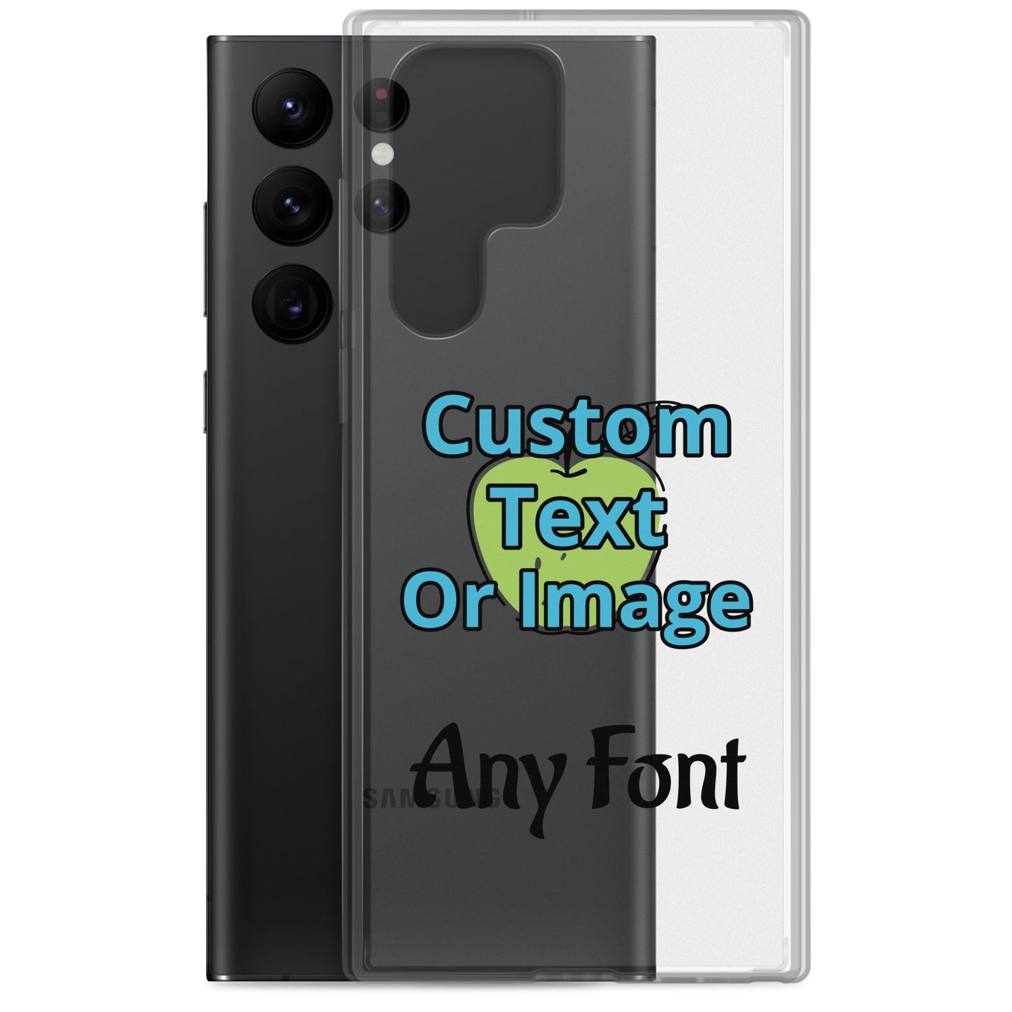 Custom Clear Case for Samsung®