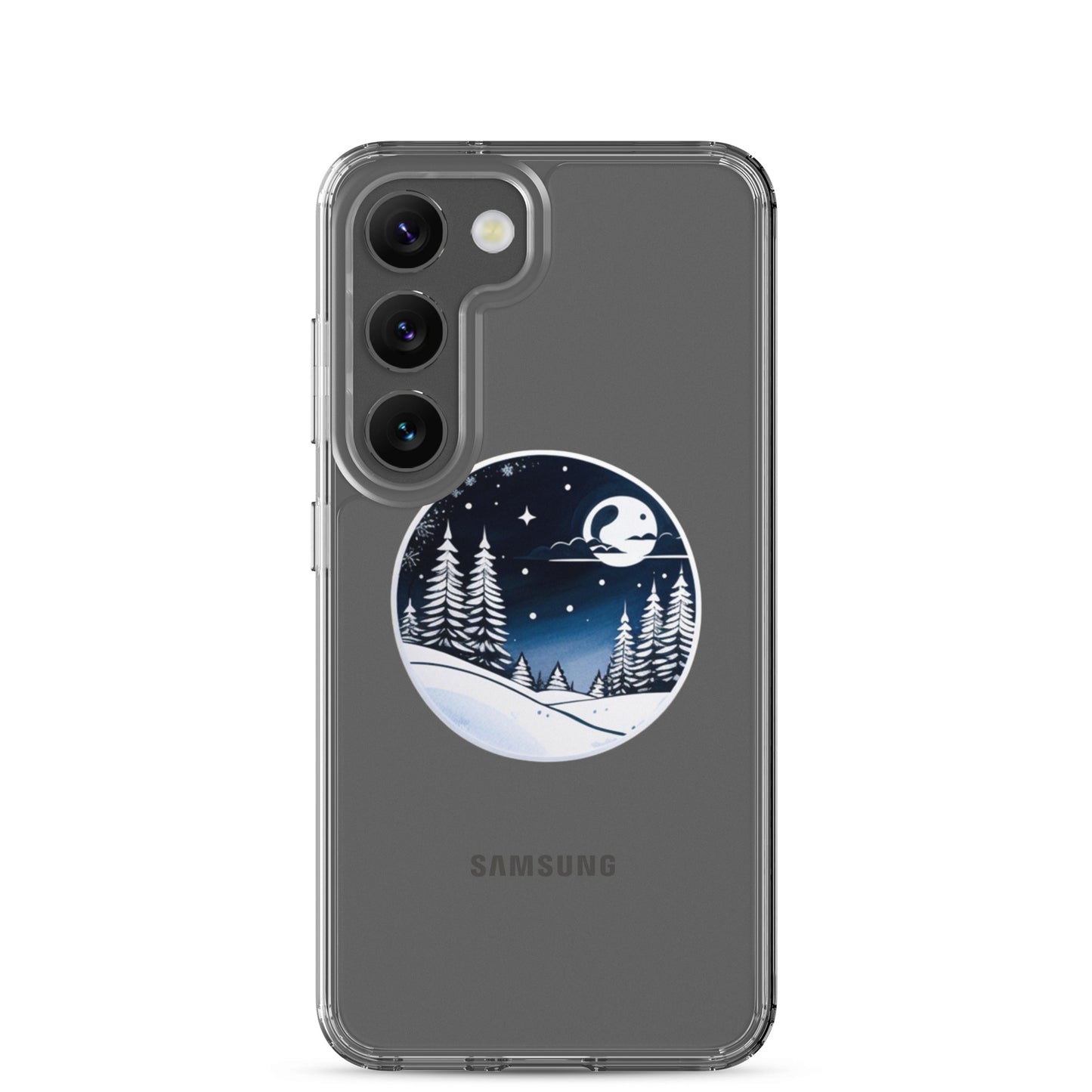 Winter Moon Clear Case for Samsung®