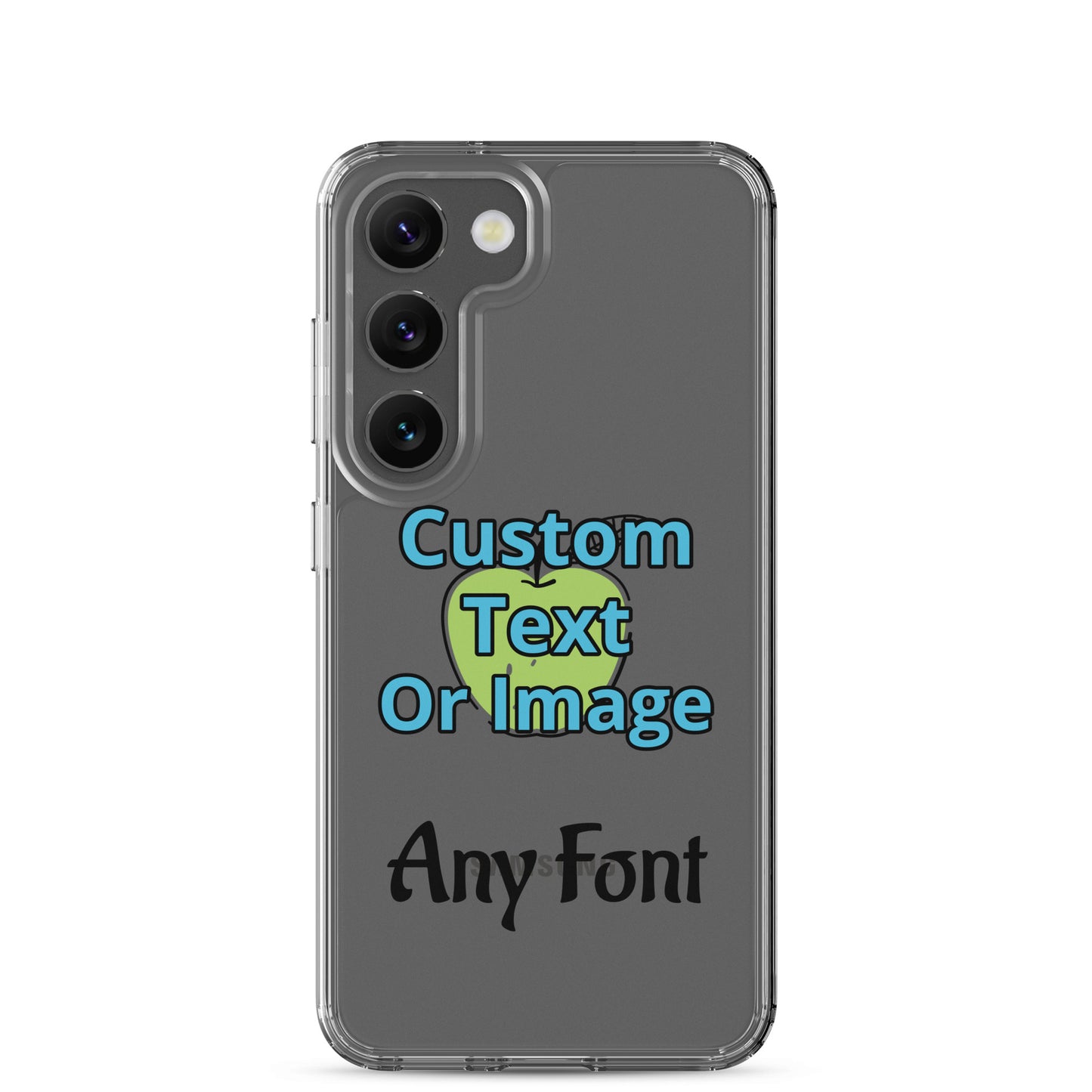 Custom Clear Case for Samsung®