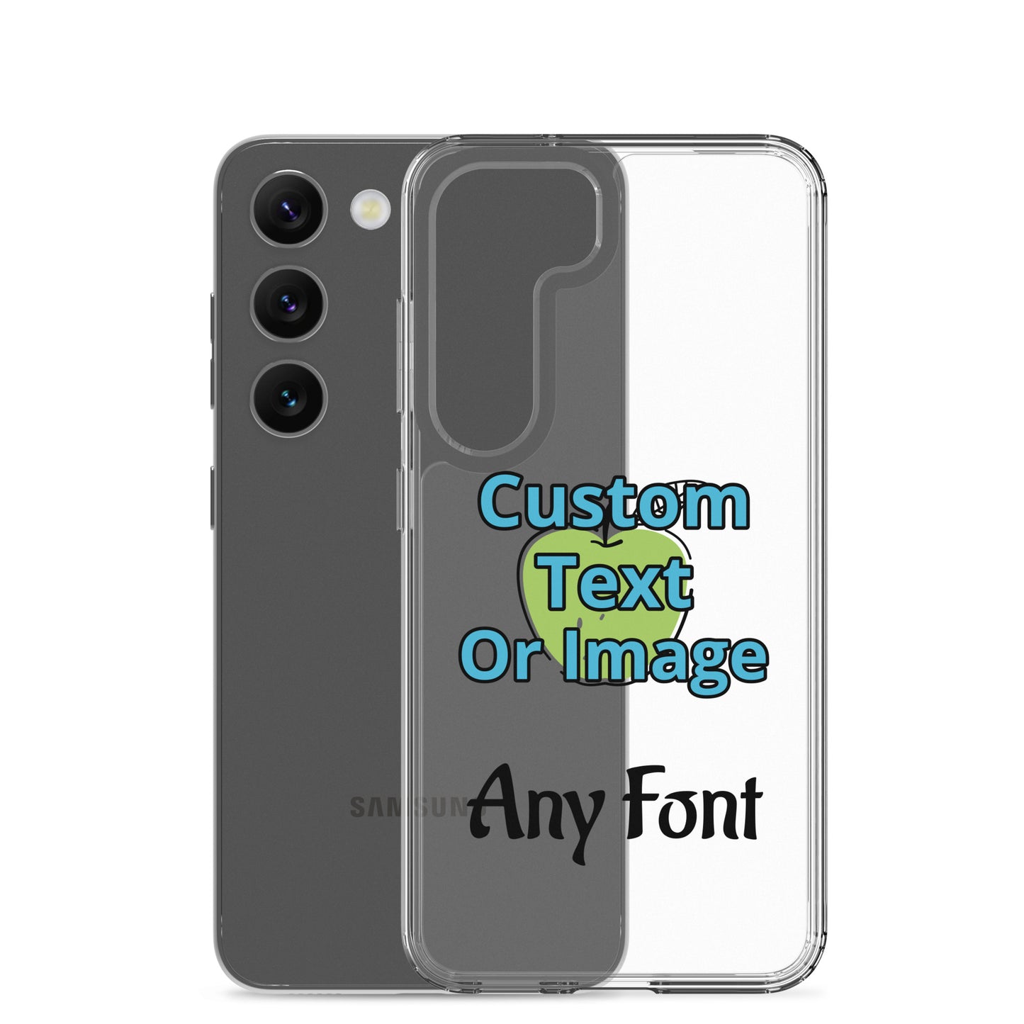 Custom Clear Case for Samsung®