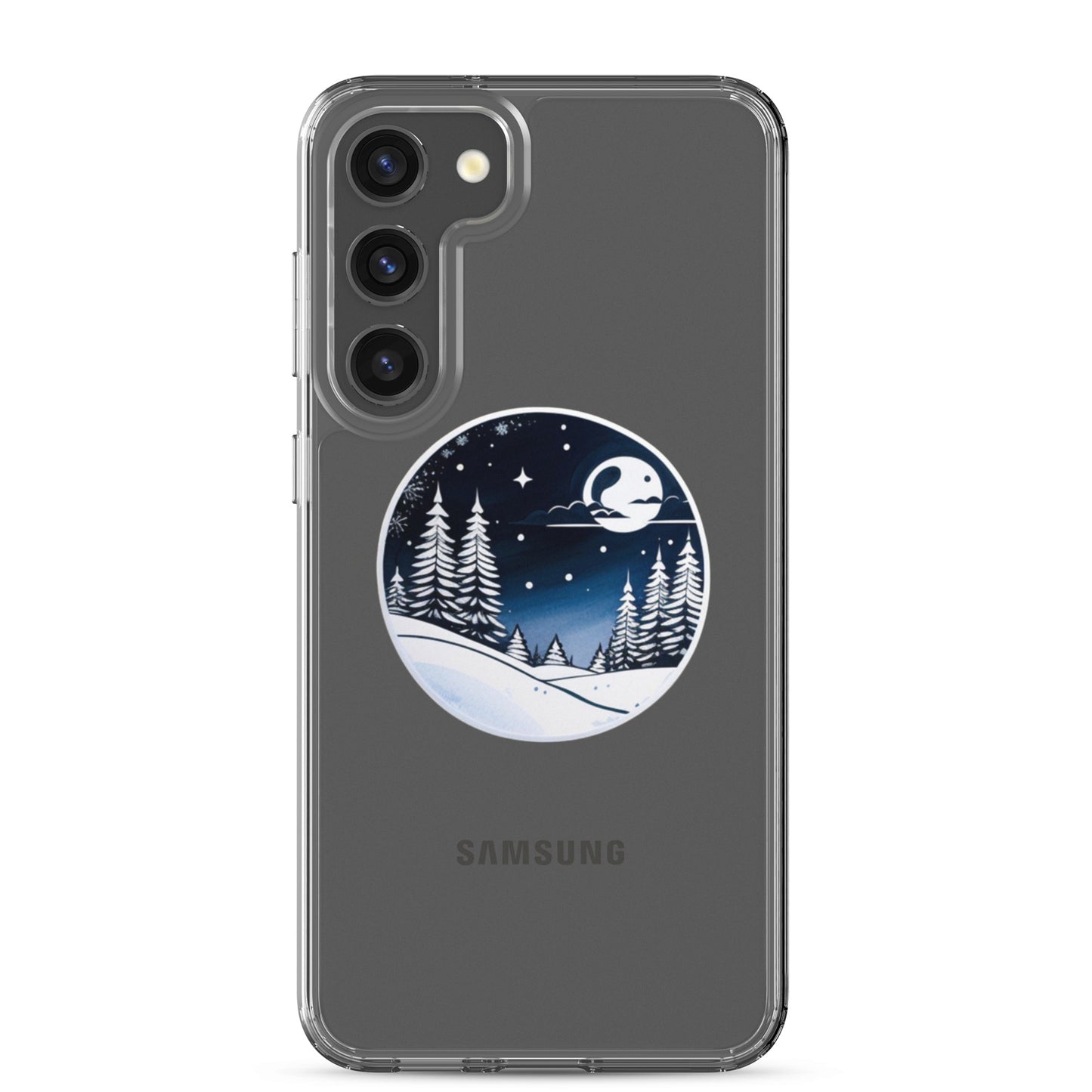 Winter Moon Clear Case for Samsung®