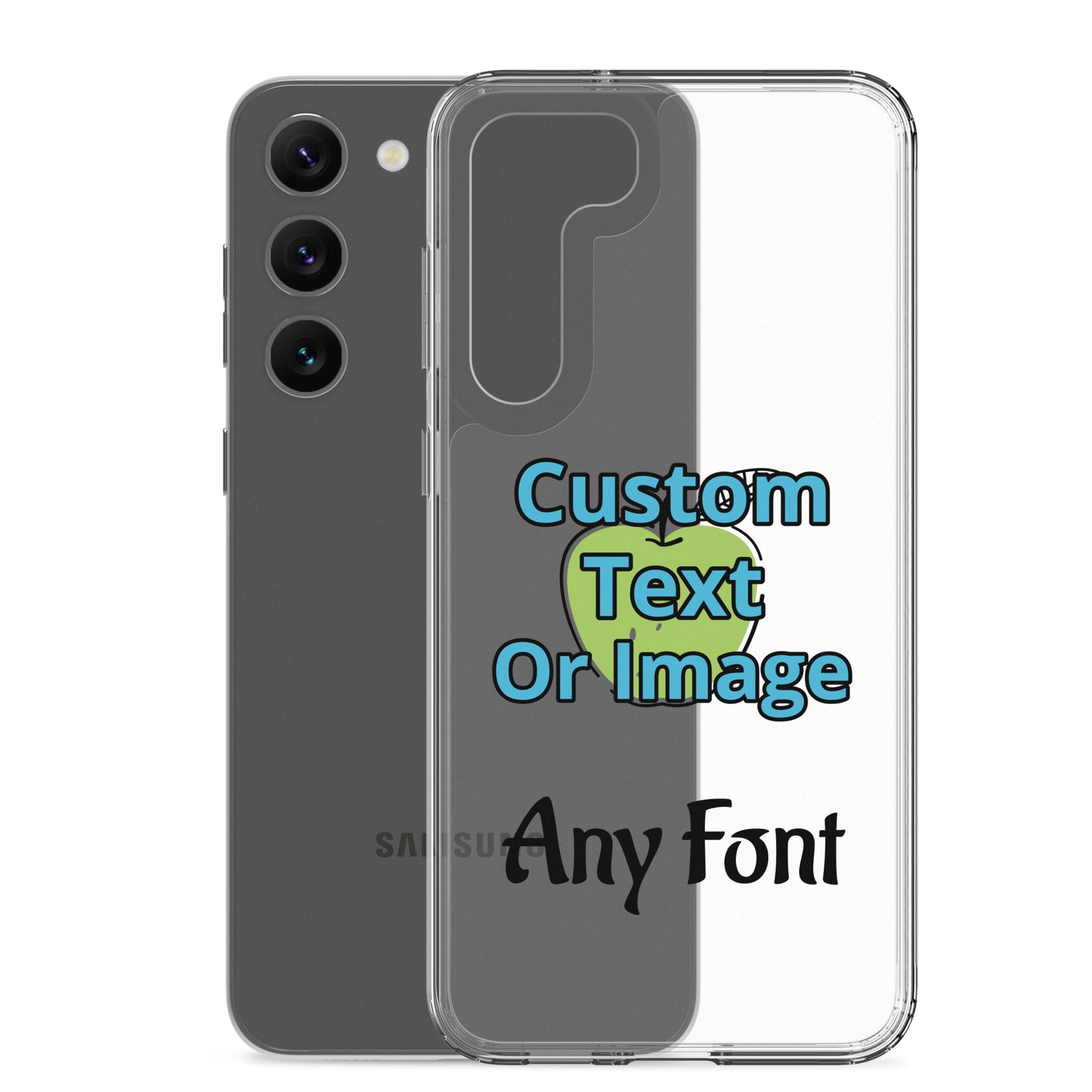 Custom Clear Case for Samsung®