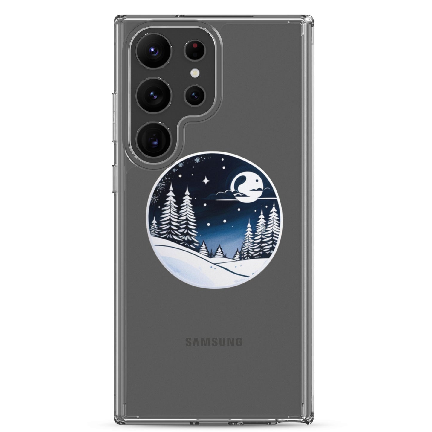 Winter Moon Clear Case for Samsung®