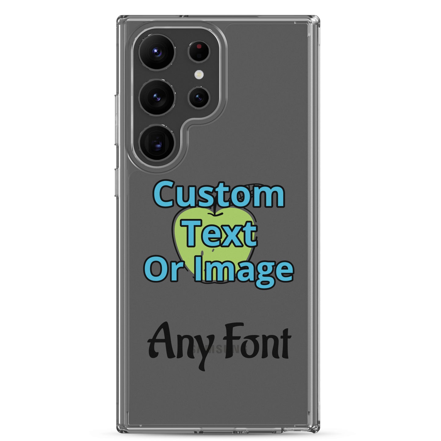 Custom Clear Case for Samsung®