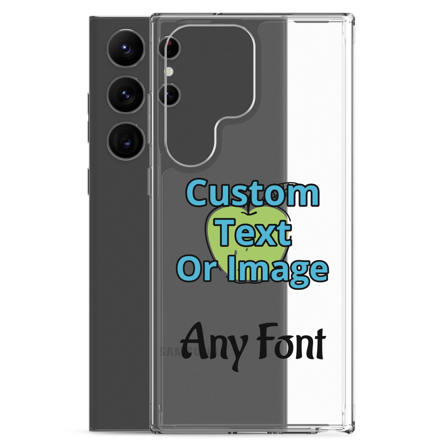 Custom Clear Case for Samsung®