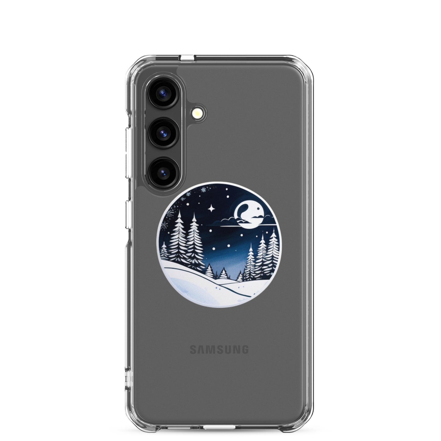 Winter Moon Clear Case for Samsung®