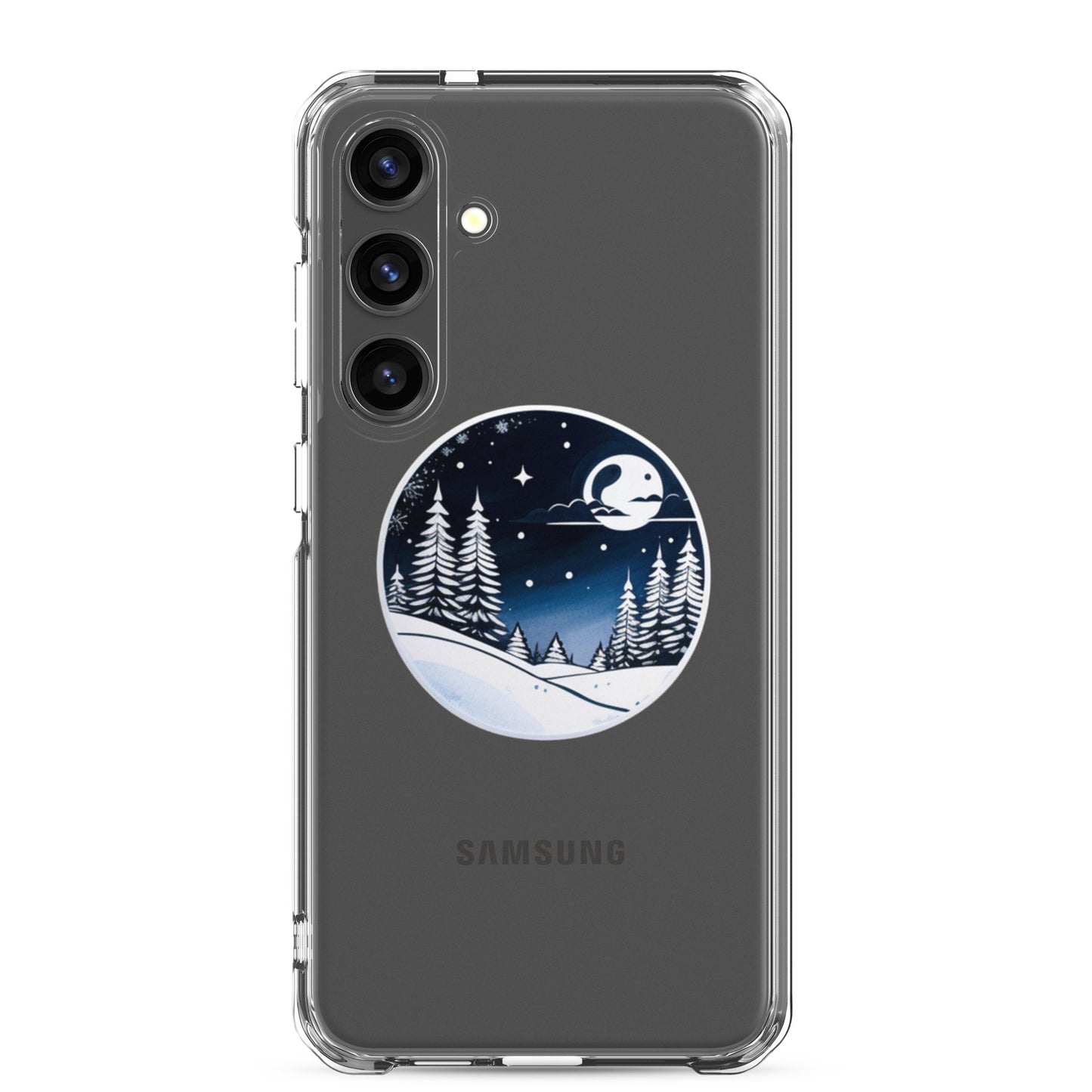 Winter Moon Clear Case for Samsung®