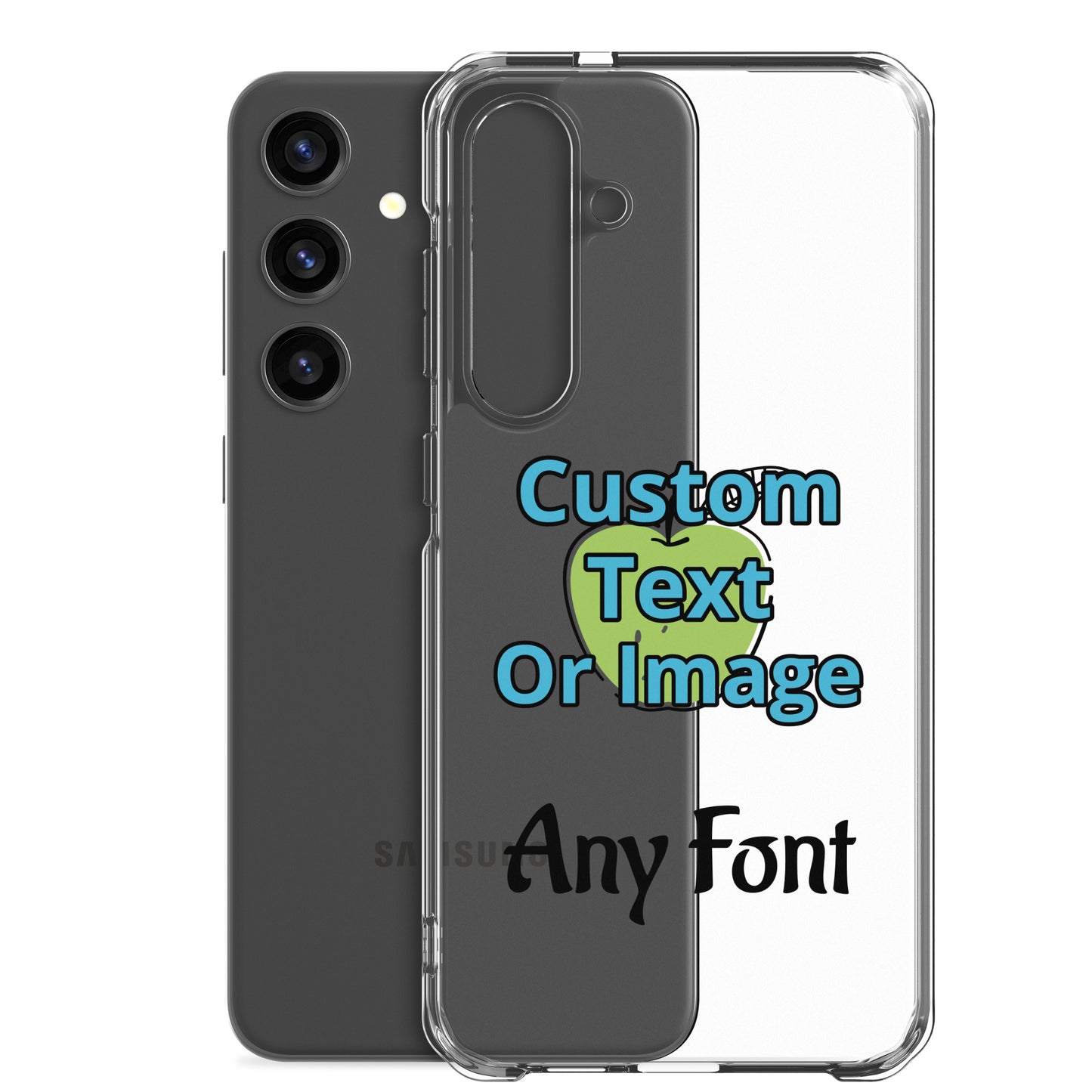 Custom Clear Case for Samsung®