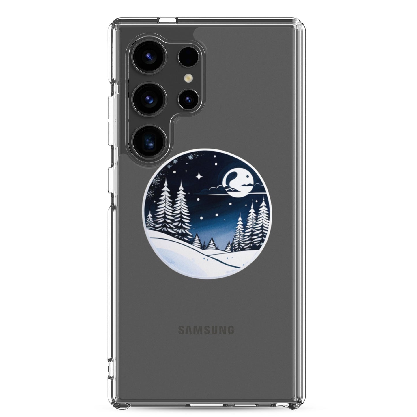 Winter Moon Clear Case for Samsung®