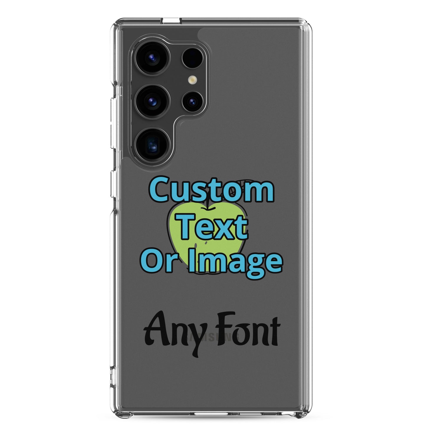 Custom Clear Case for Samsung®