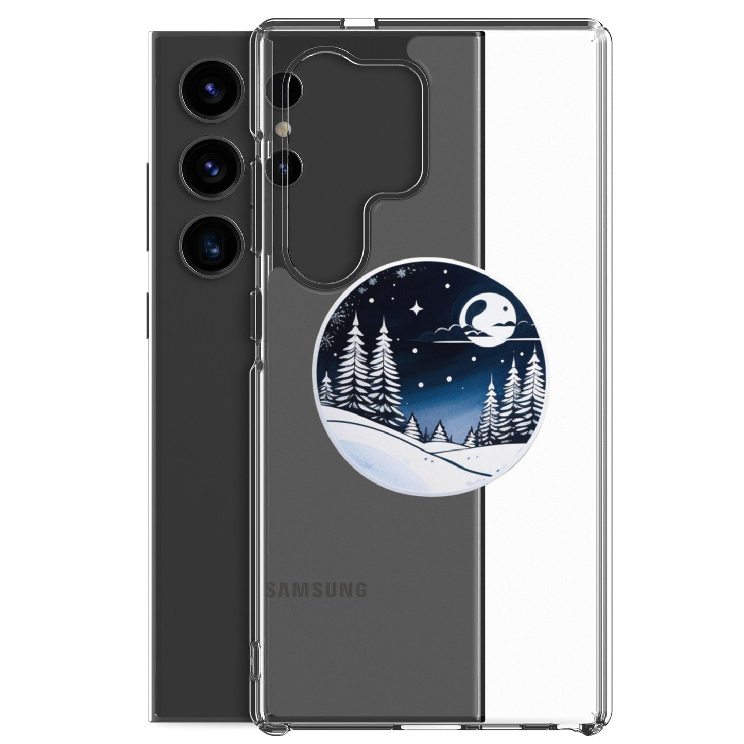 Winter Moon Clear Case for Samsung®