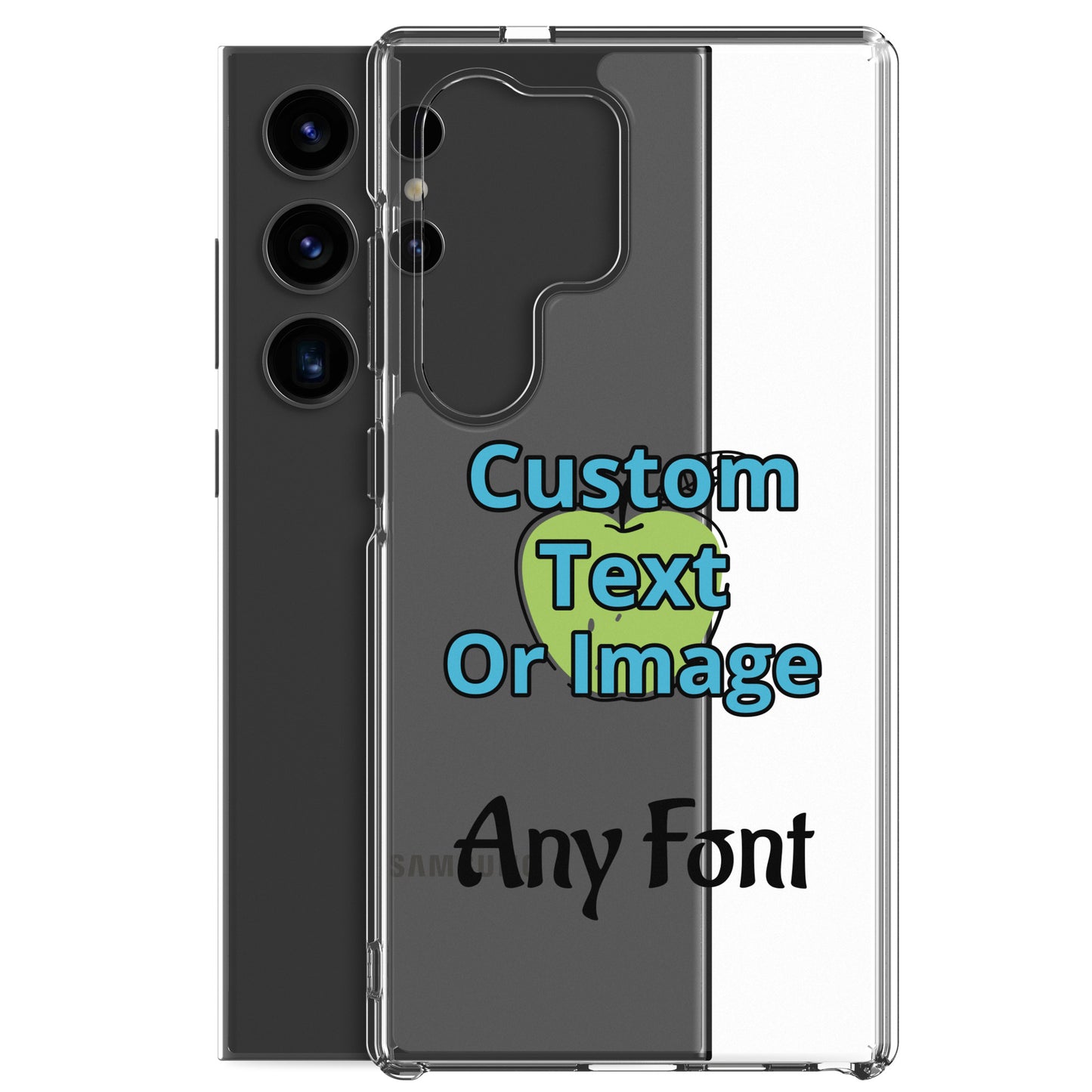 Custom Clear Case for Samsung®