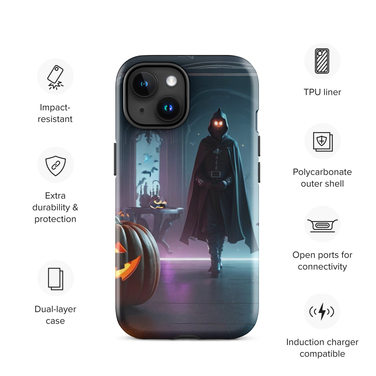 Midnight Castle Veil Tough Case for iPhone®